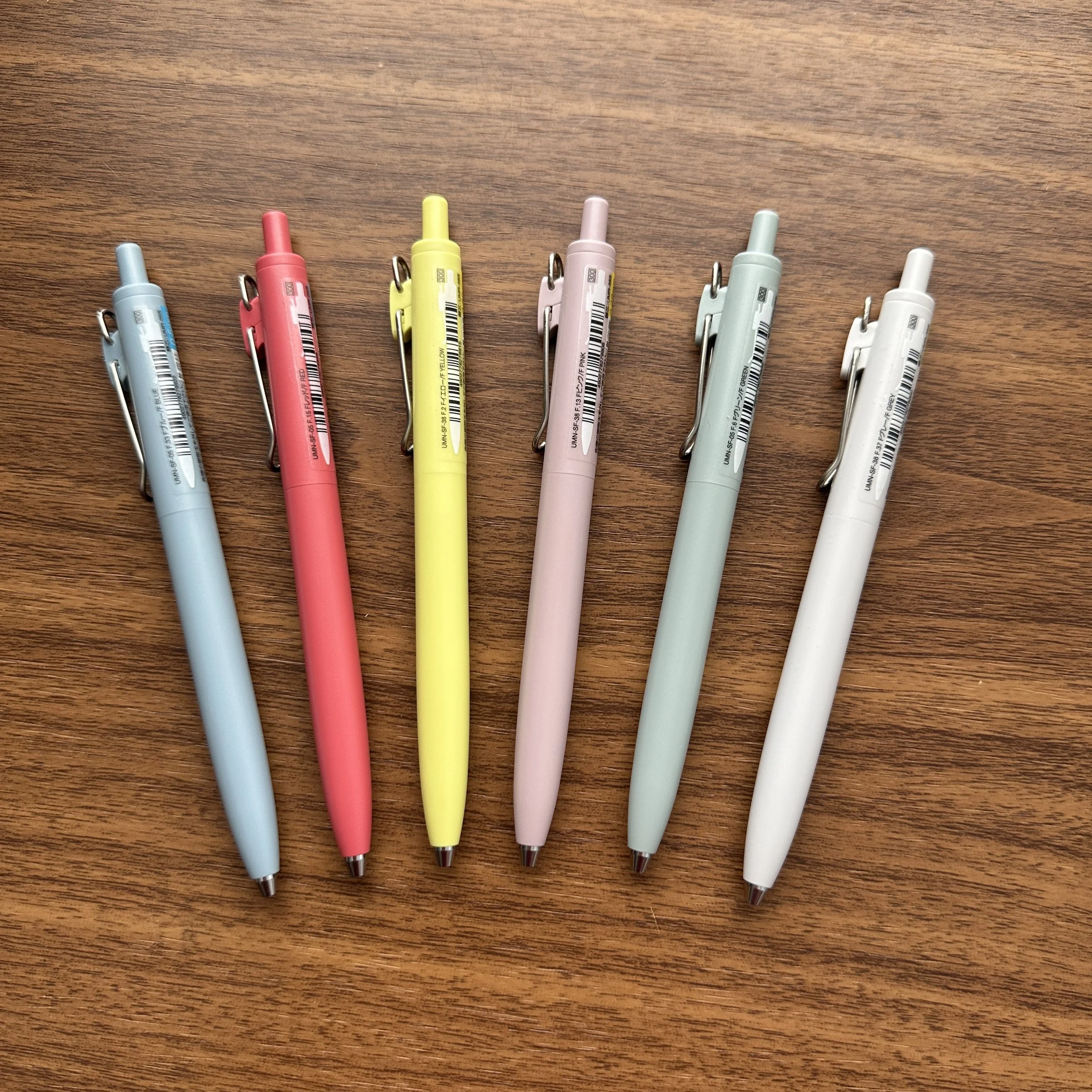 Uni-ball One F Series Gel Pens