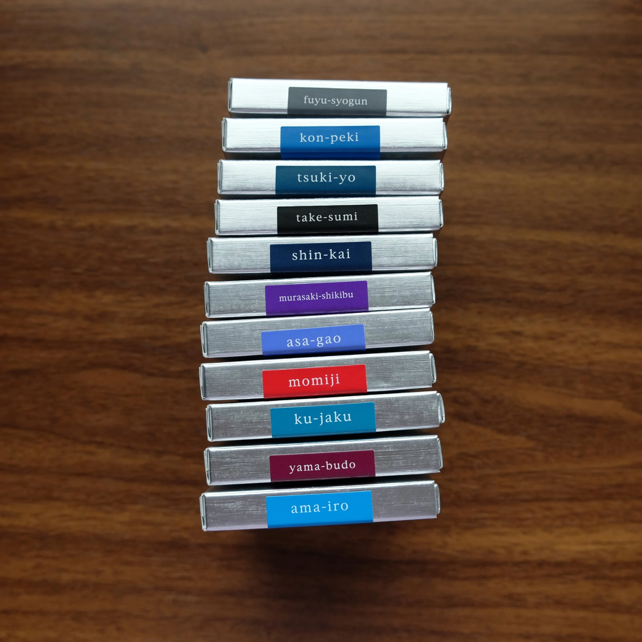 Iroshizuku Ink Cartridges Colors