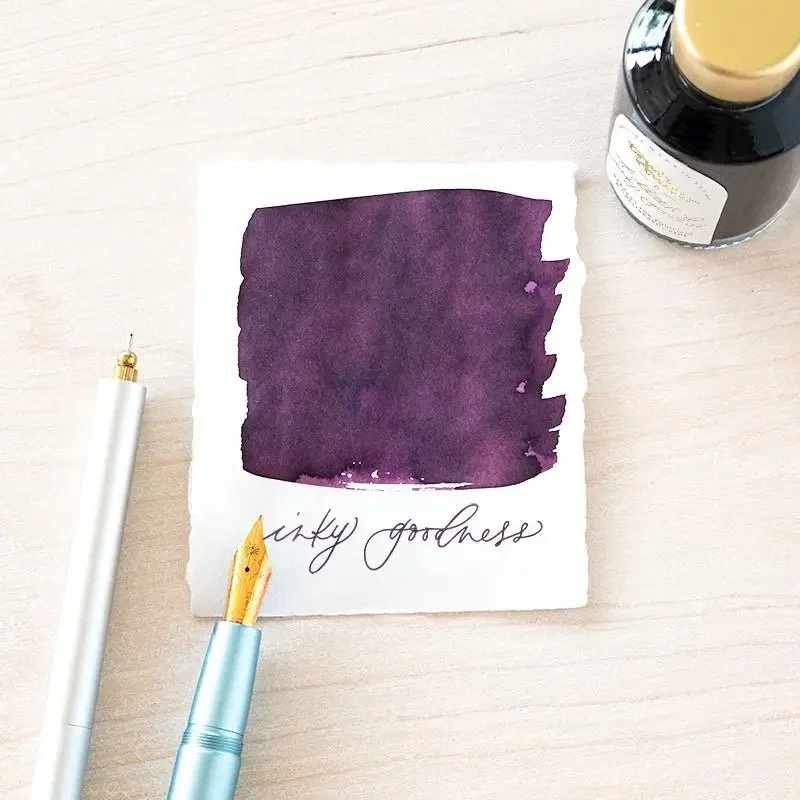Tom's Studio Ink No. 17: Damson Swatch