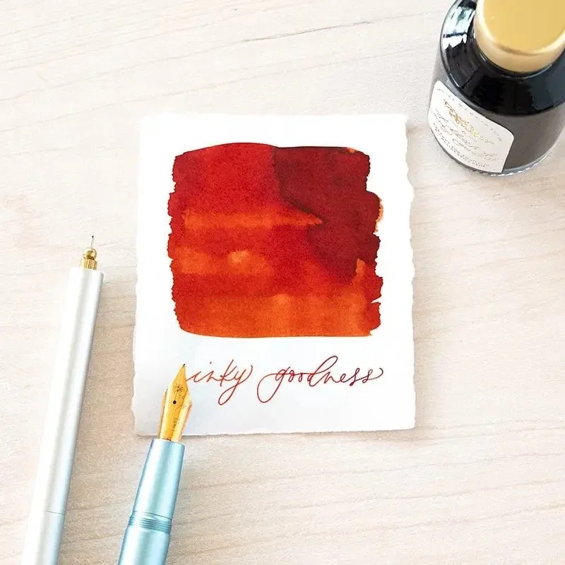 Tom's Studio Ink No. 18 Marmalade Swatch