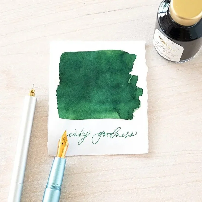 Tom's Studio Ink 04: New Forest Green Swatch