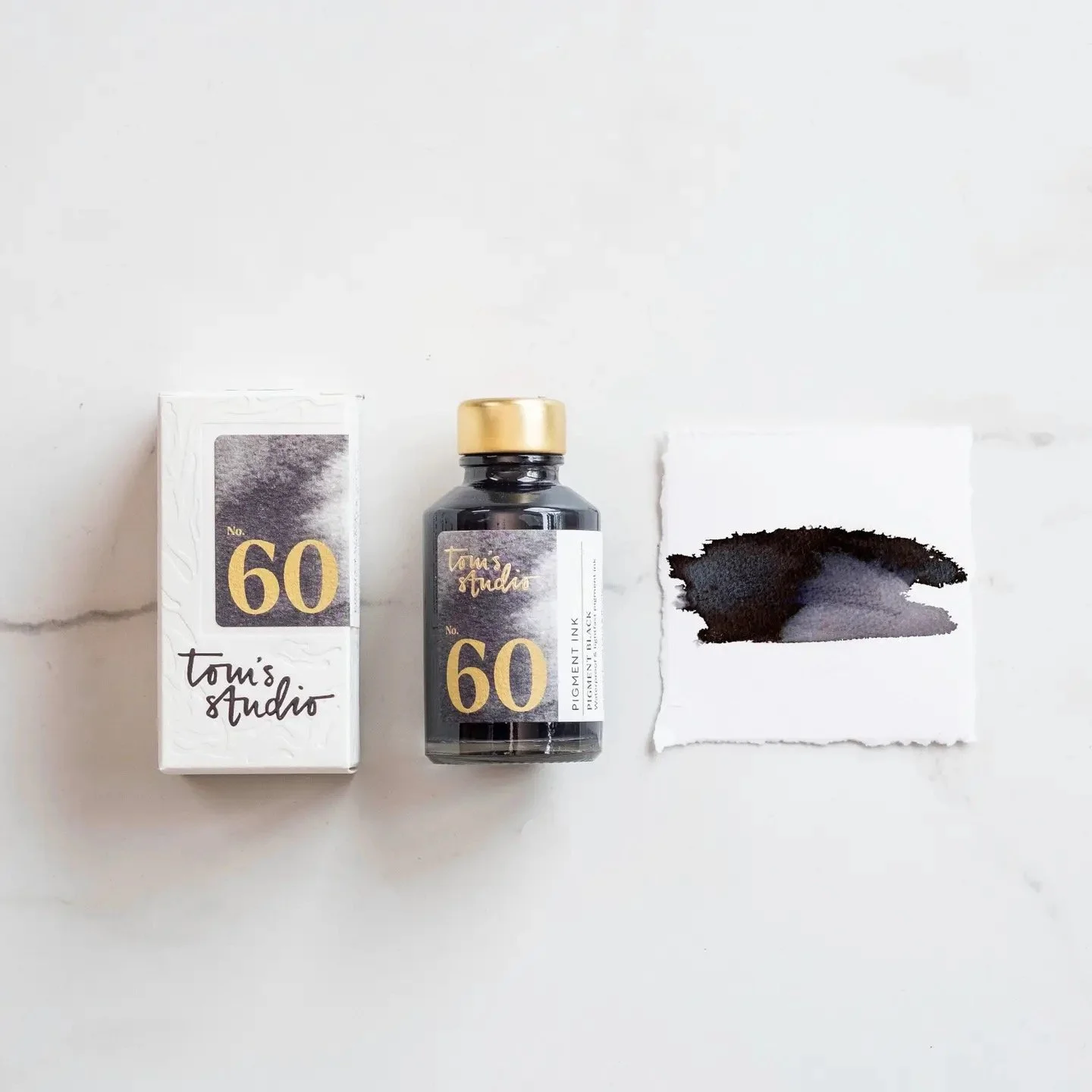 Tom's Studio Ink No. 60 Permanent Black