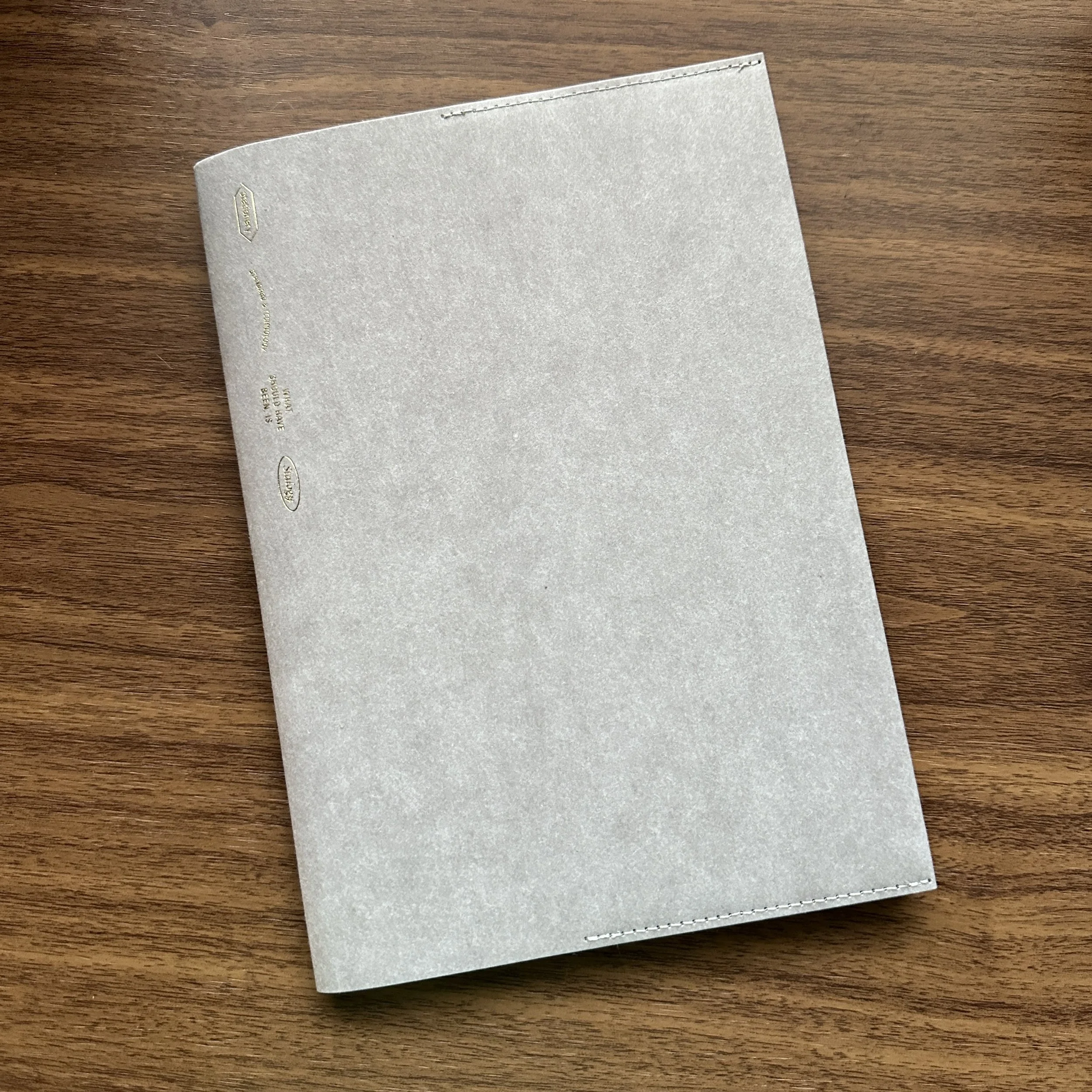 Stalogy Notebook Cover Grey (Open)