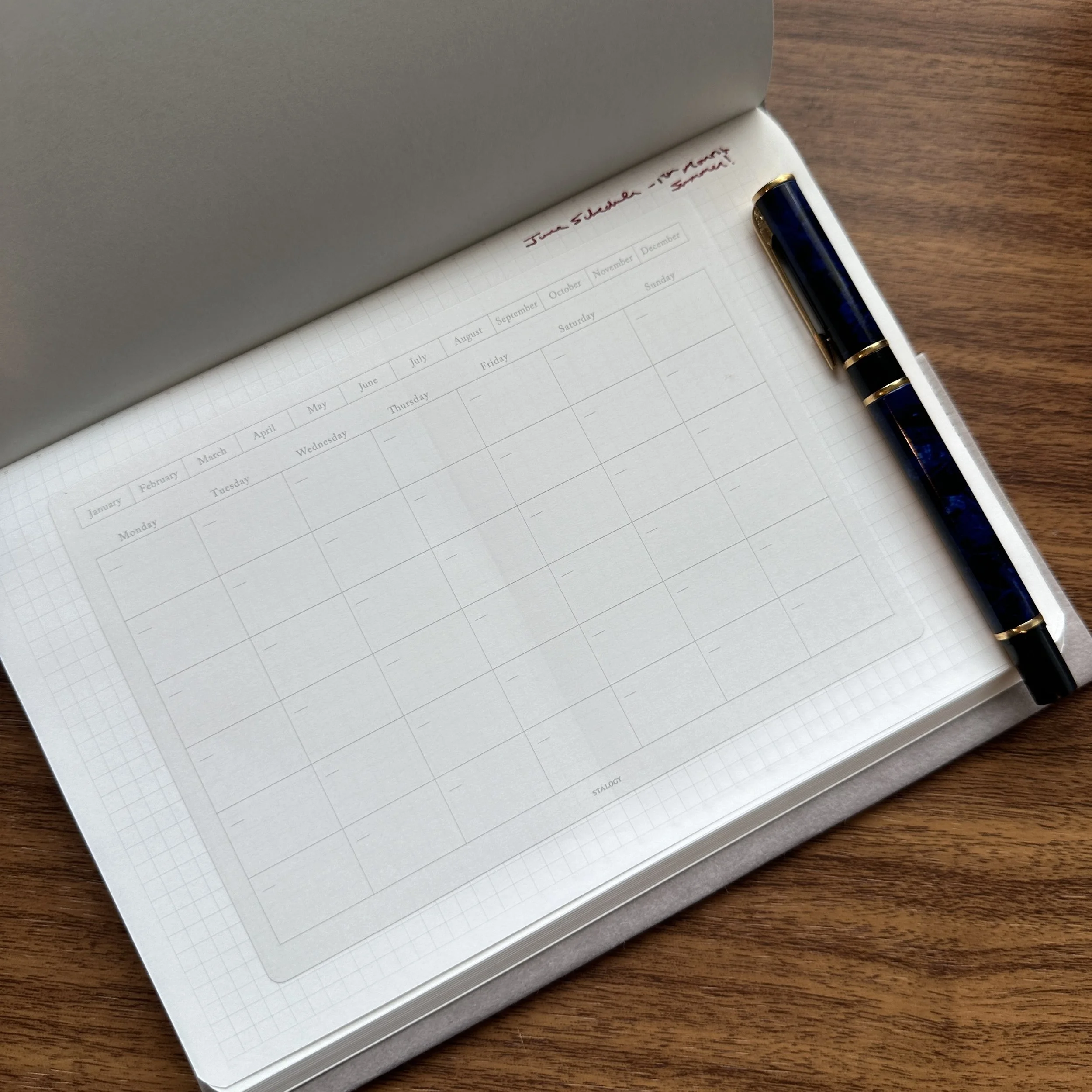 Stalogy Removable Calendar Stickers (Cover)