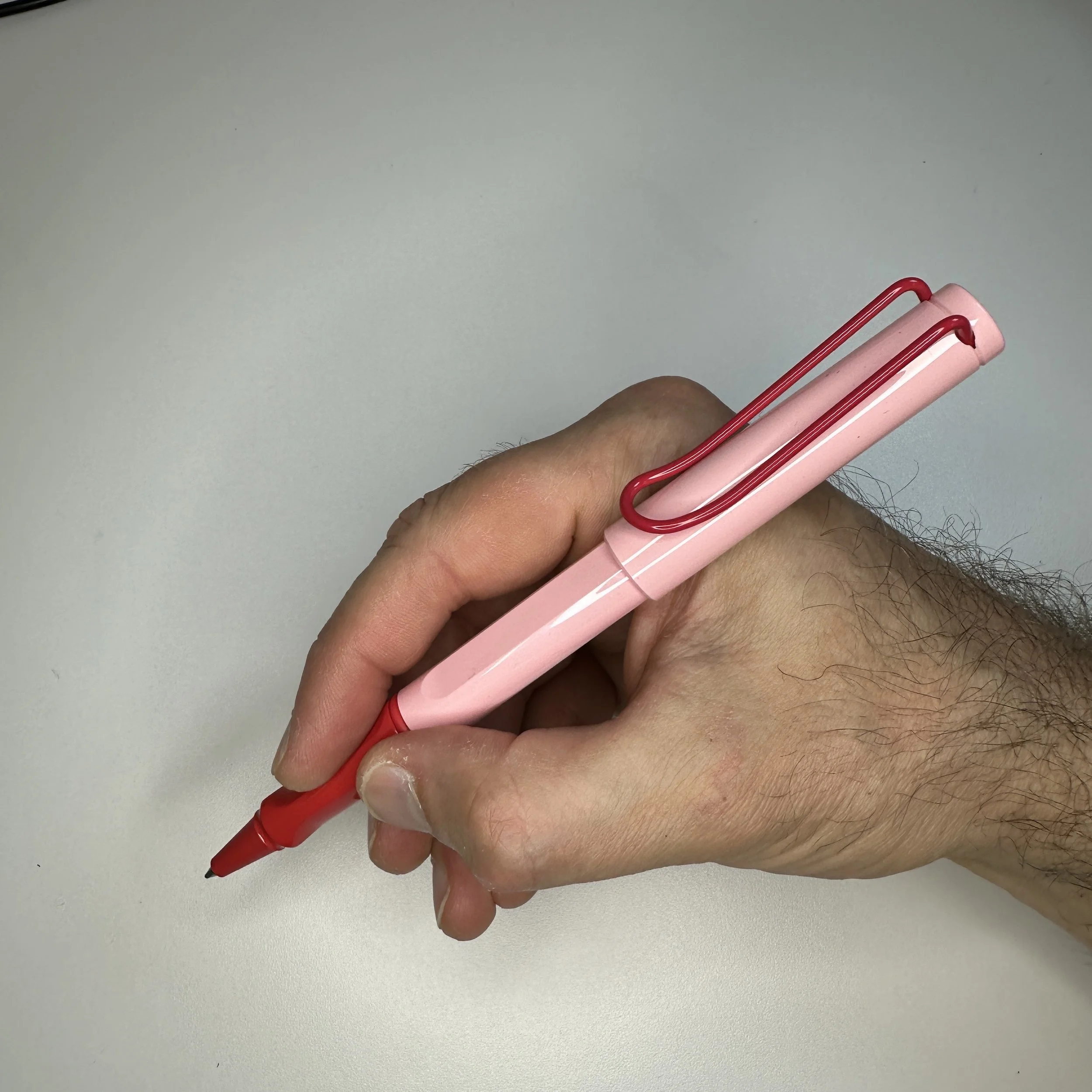 Lamy Safari Cherry Blossom Rollerball (In-Hand)