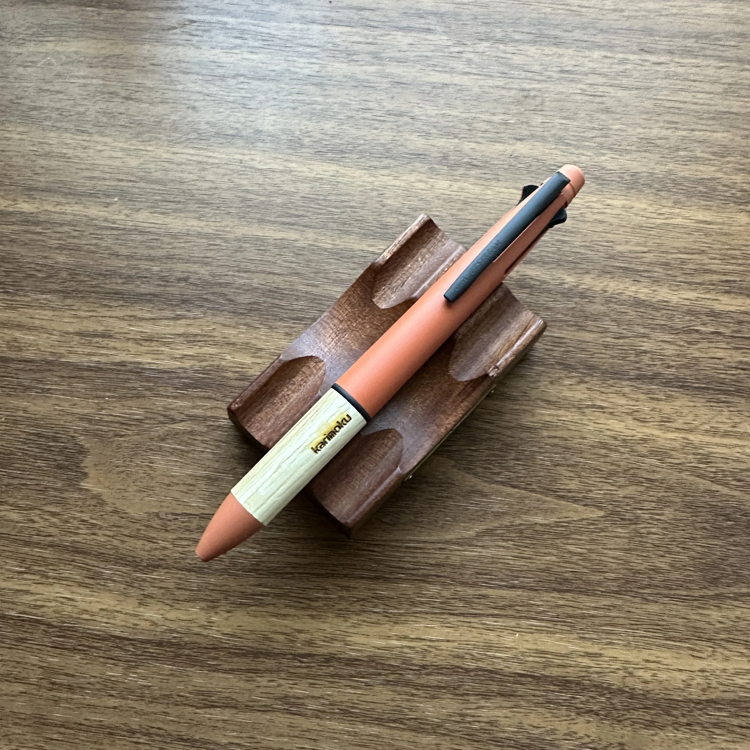 Uni Jetstream x Karimoku 4+1 Multi Pen (orange)