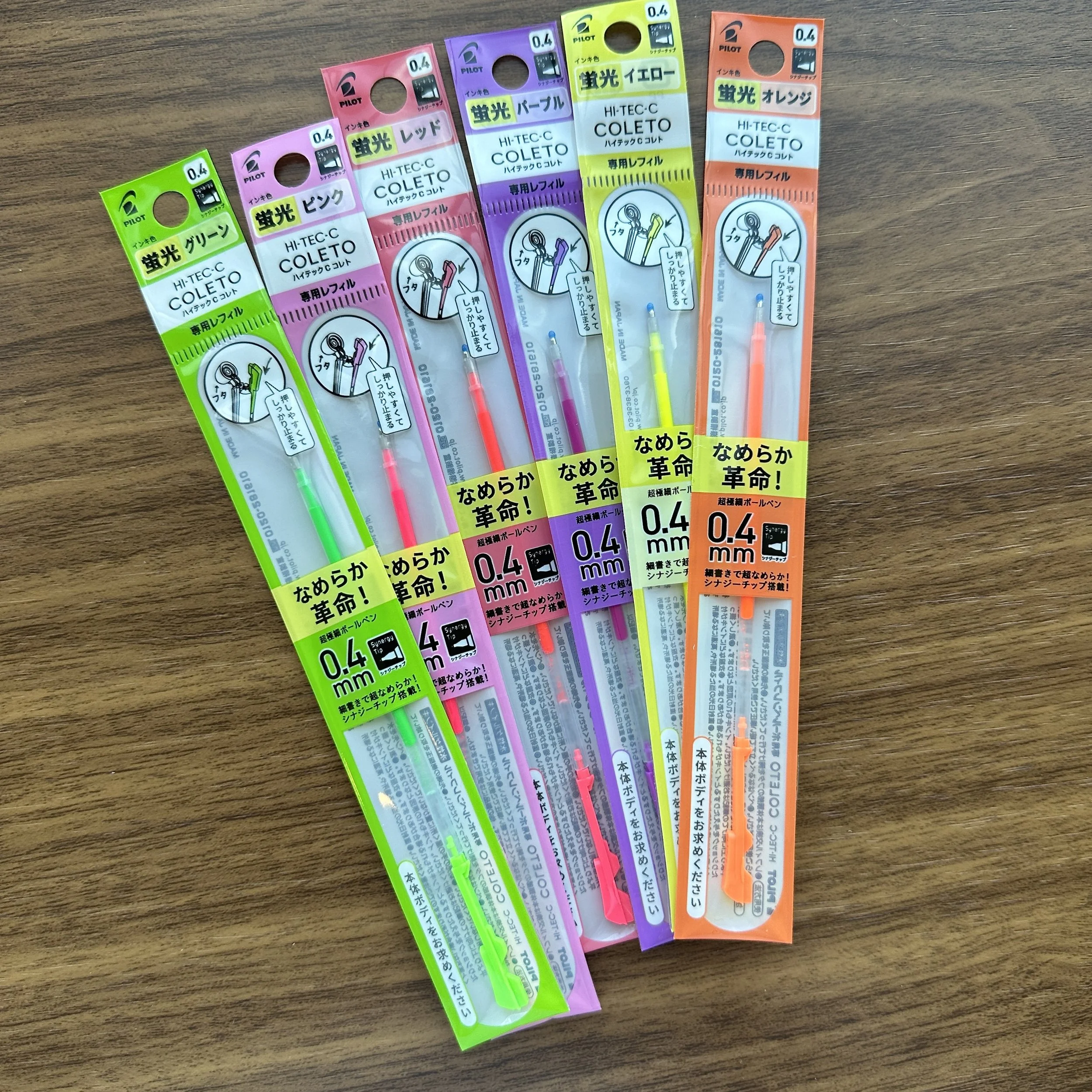 Hi-Tec-C Coleto Fluorescent Refills