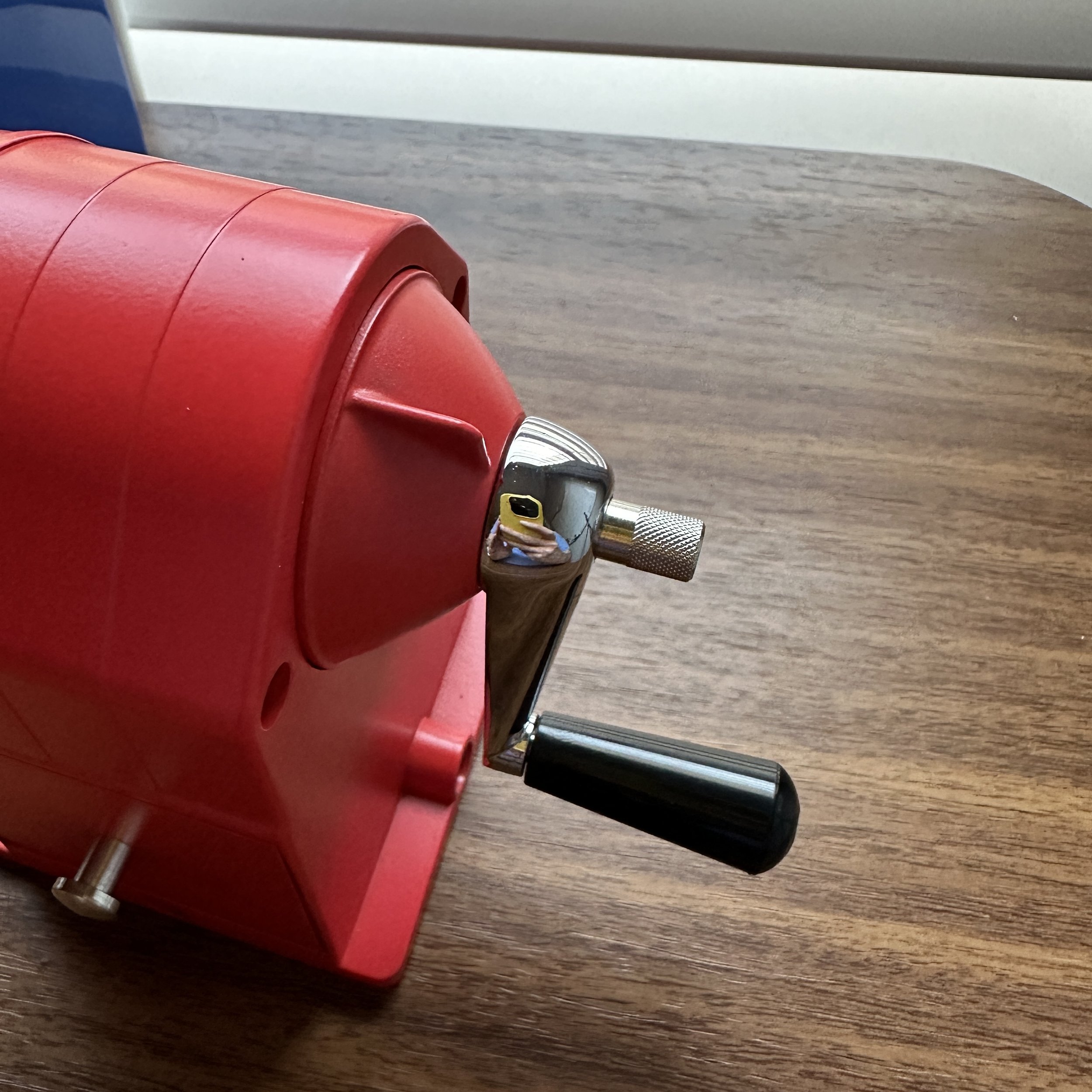 Caran d'Ache Pencil Sharpening Machine Red Crank