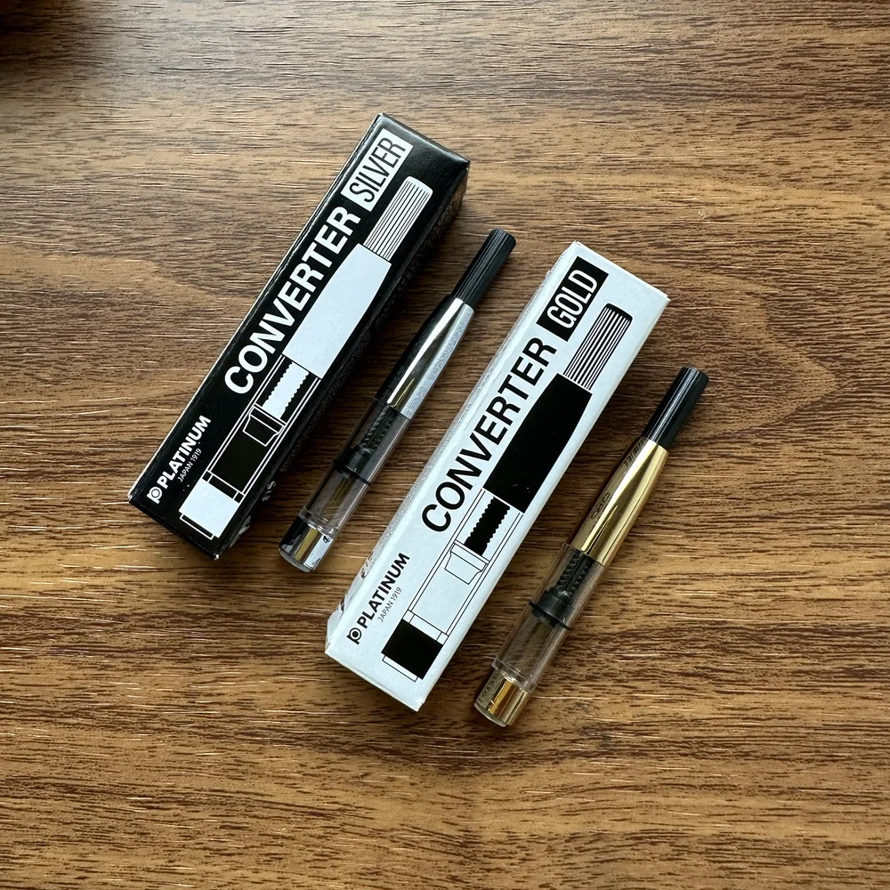 Platinum Fountain Pen Ink Converter — The Gentleman Stationer