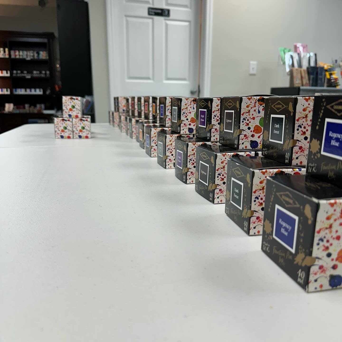 I&rsquo;m calling this one a project for next week. 😂 #newink #alltheinks #diamine150th #diamine150thanniversaryinks #fpgeeks #fountainpenink #fountainpeninks
