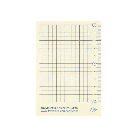 Traveler's Company 2026 Pencil Board (Passport Ruler)
