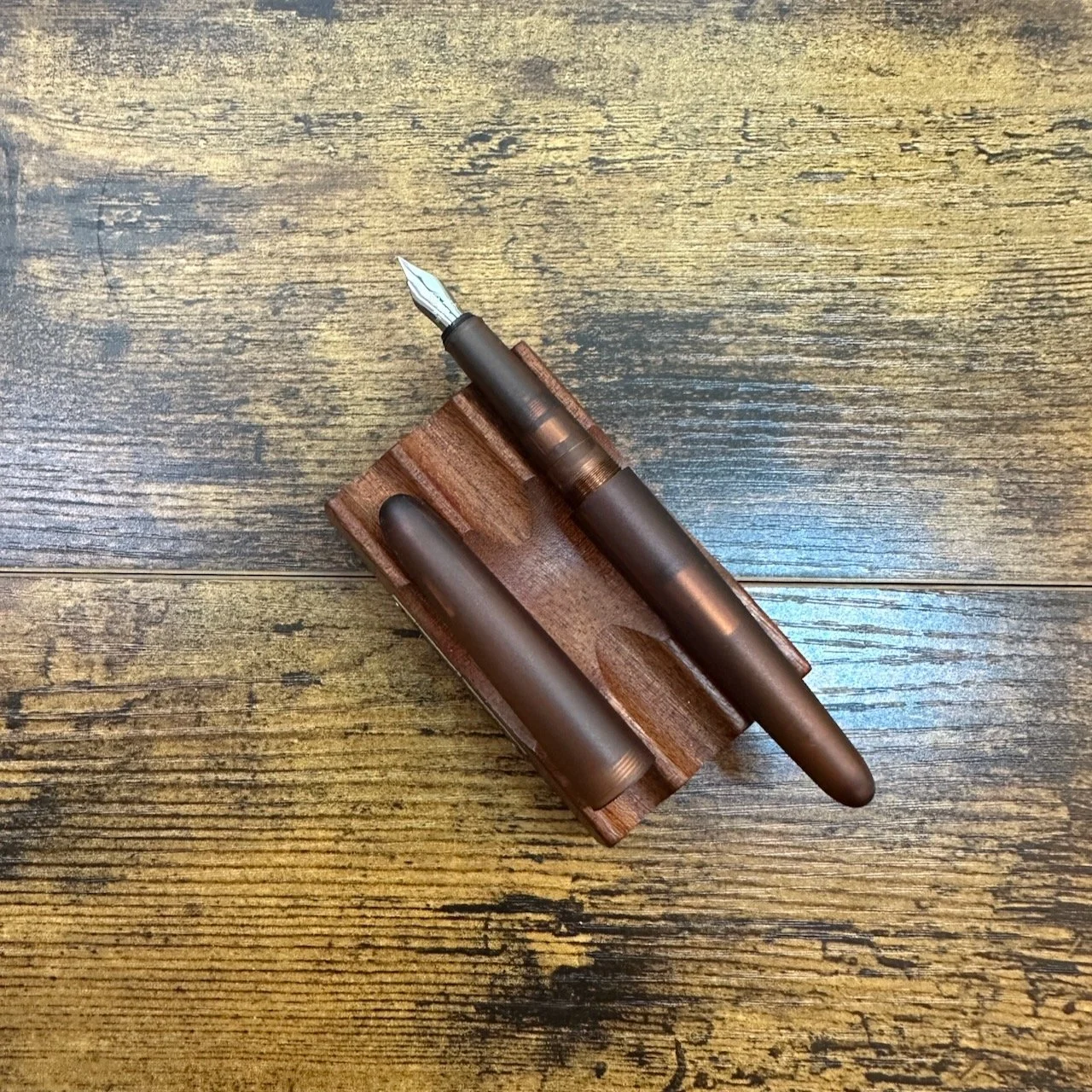 Kakimori Frost Amber Fountain Pen