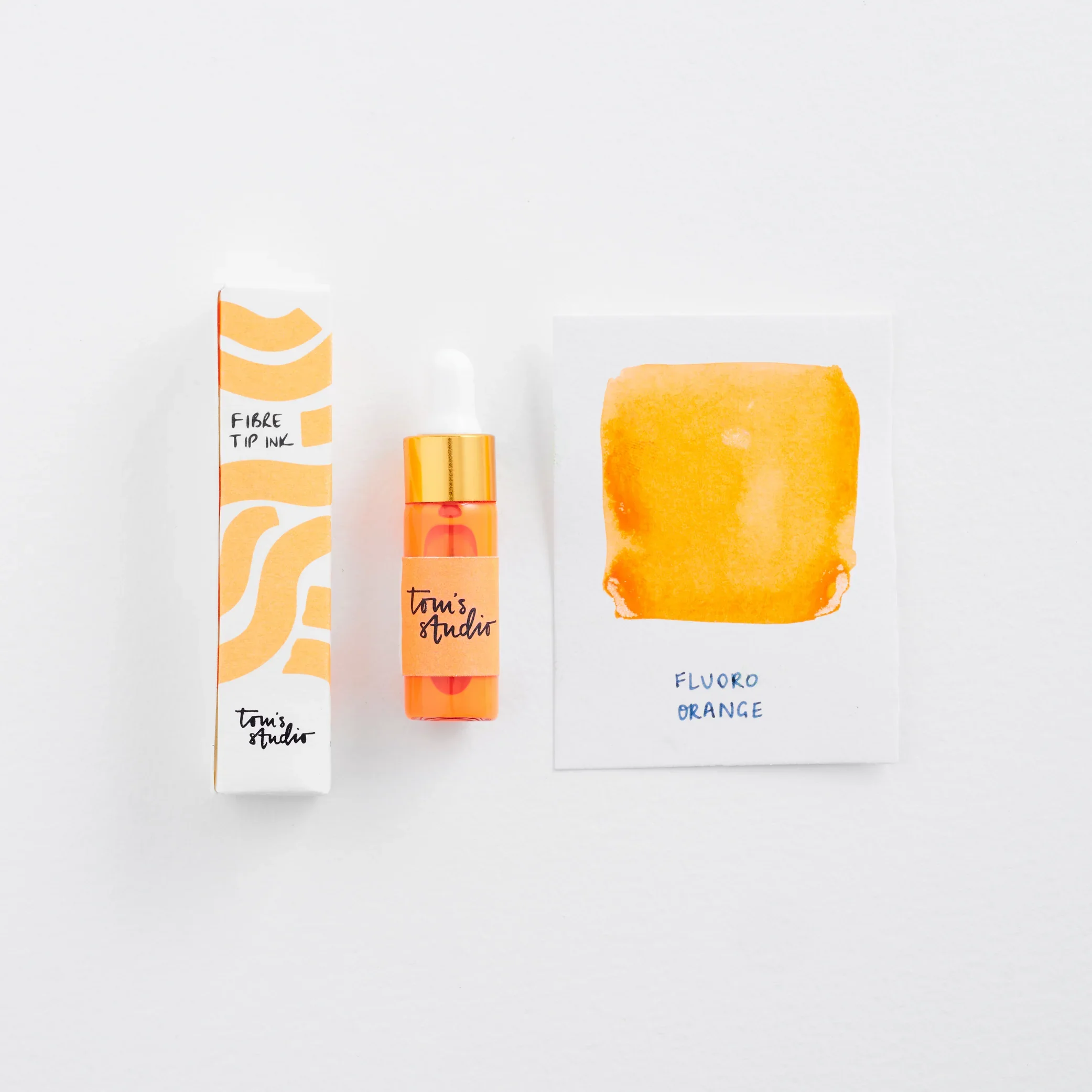 Tom's Studio Fluoro Highlighter Inks Mini Orange