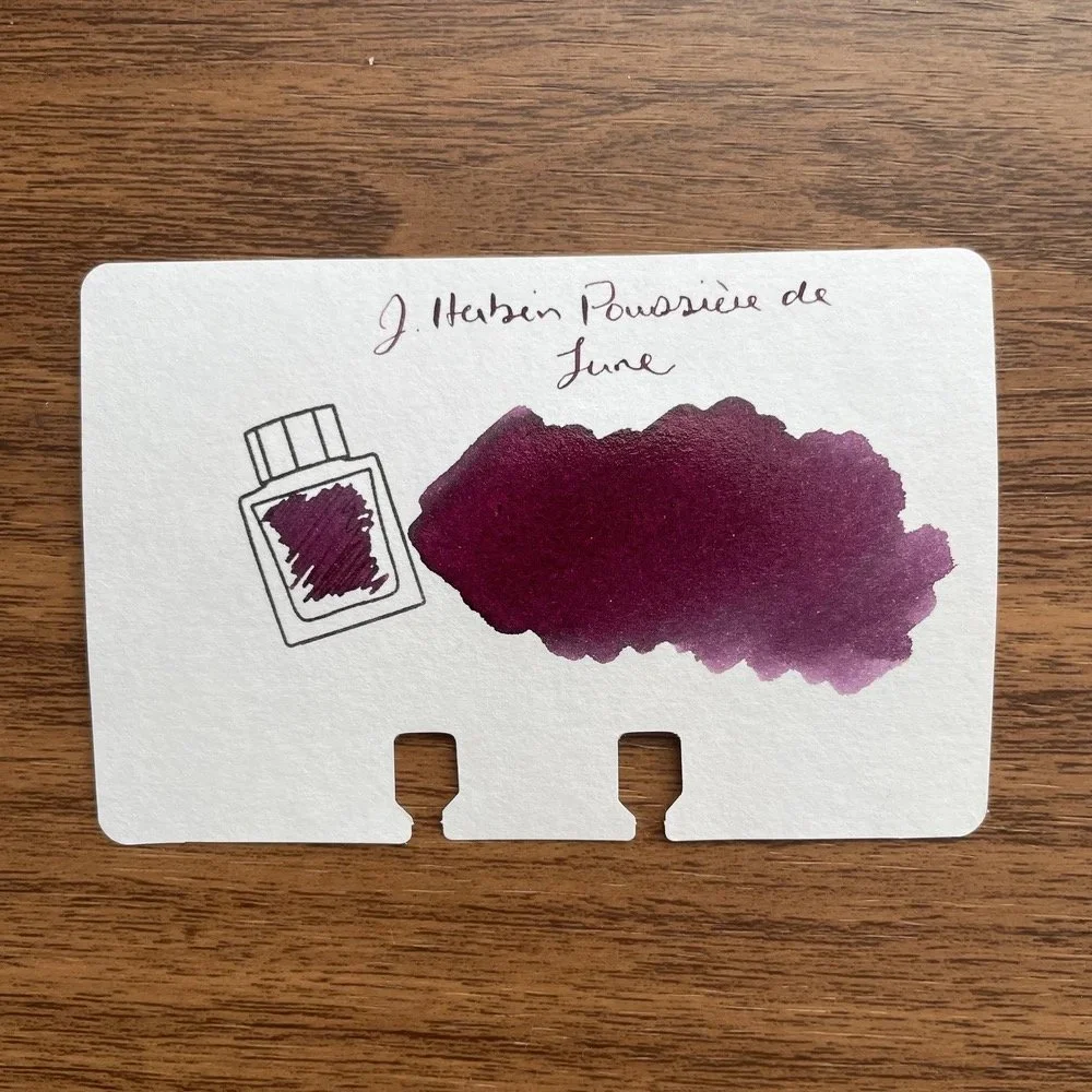 Herbin Poussiere de Lune "Moon Dust" Fountain Pen Ink Swatch