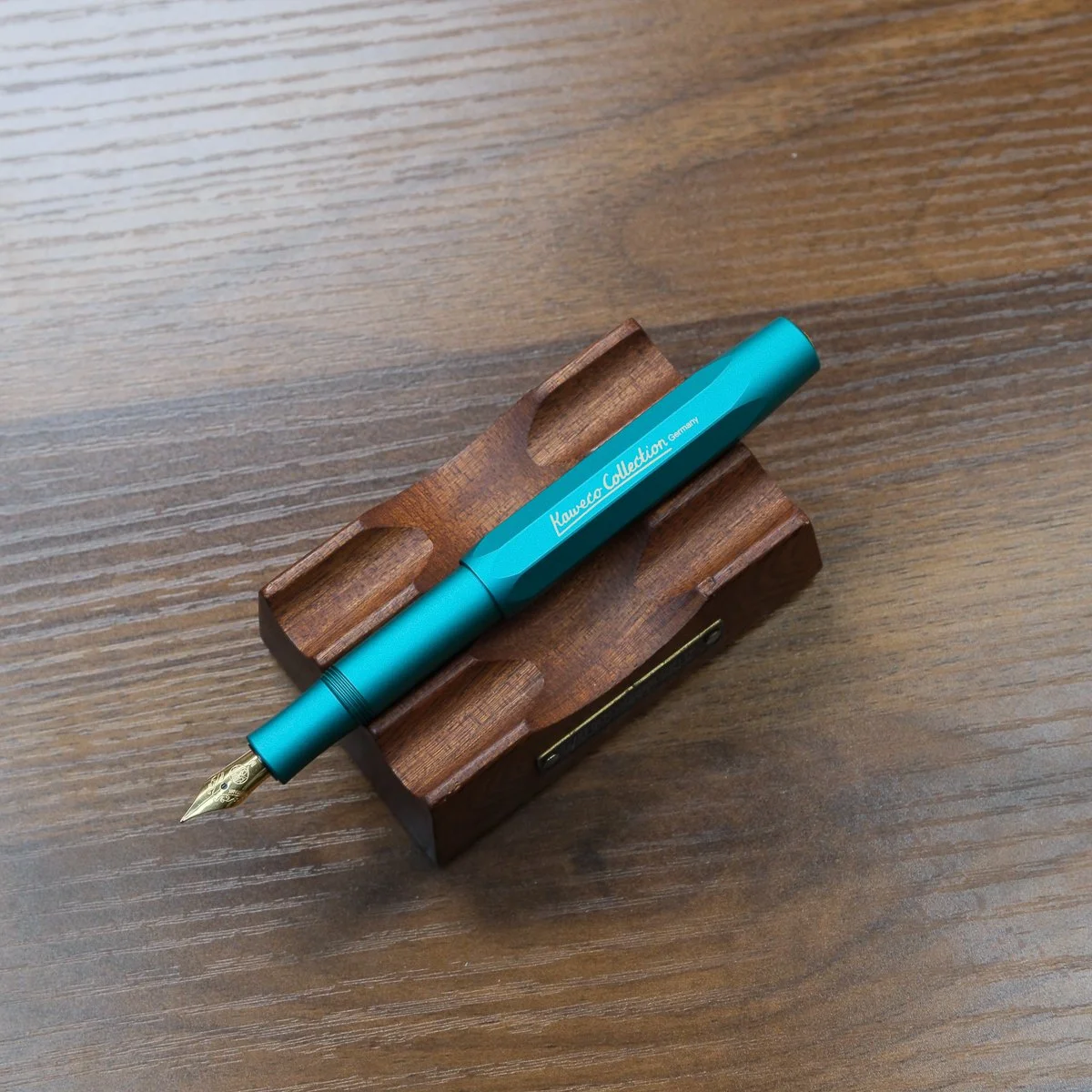 Kaweco AL-Sport Iguana Blue Uncapped/Posted