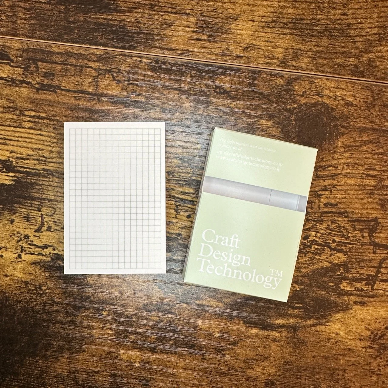 CDT Sticky Notes Natural White 3mm Grid