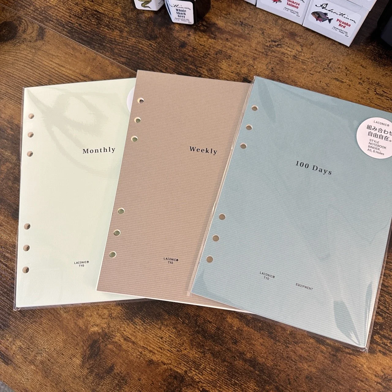 Laconic Style A5 6-Ring Planner Refills