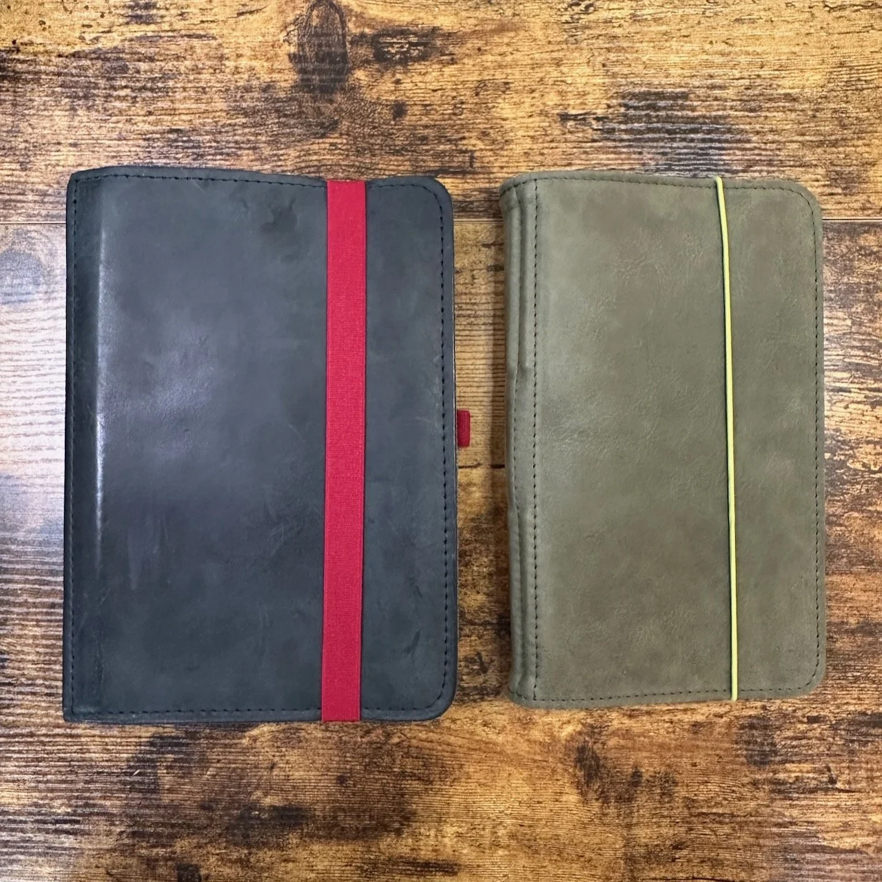 Roterfaden Taschenbegleiter TGS_25 Comparison to True A5