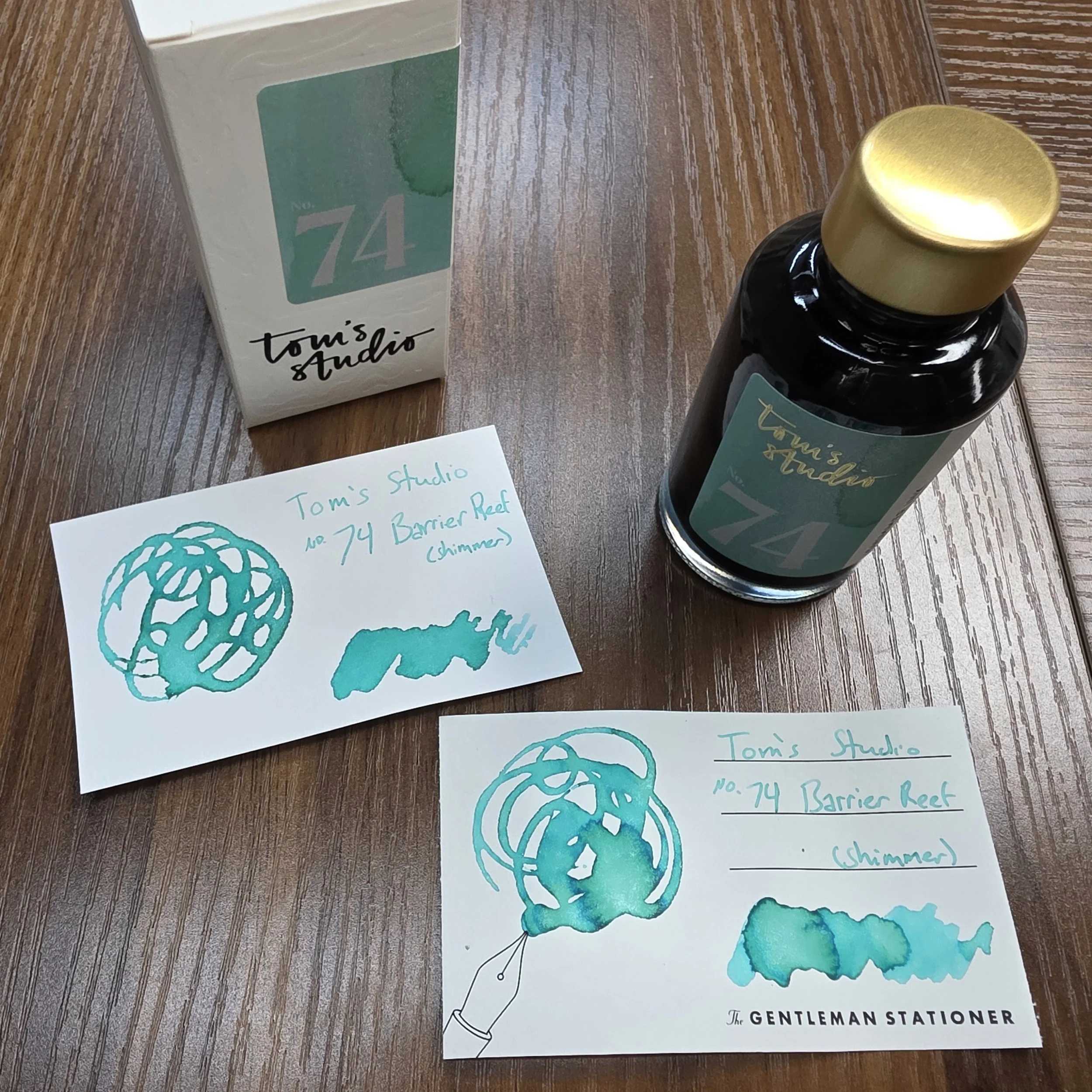 Tom's Studio Shimmer Ink No. 74 Barrier Reef