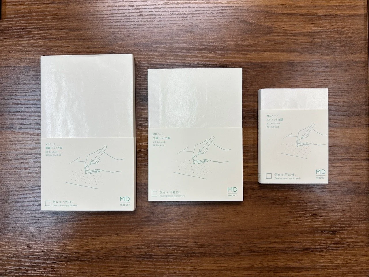 MD Product A6 A7 and B6 Slim Notebooks