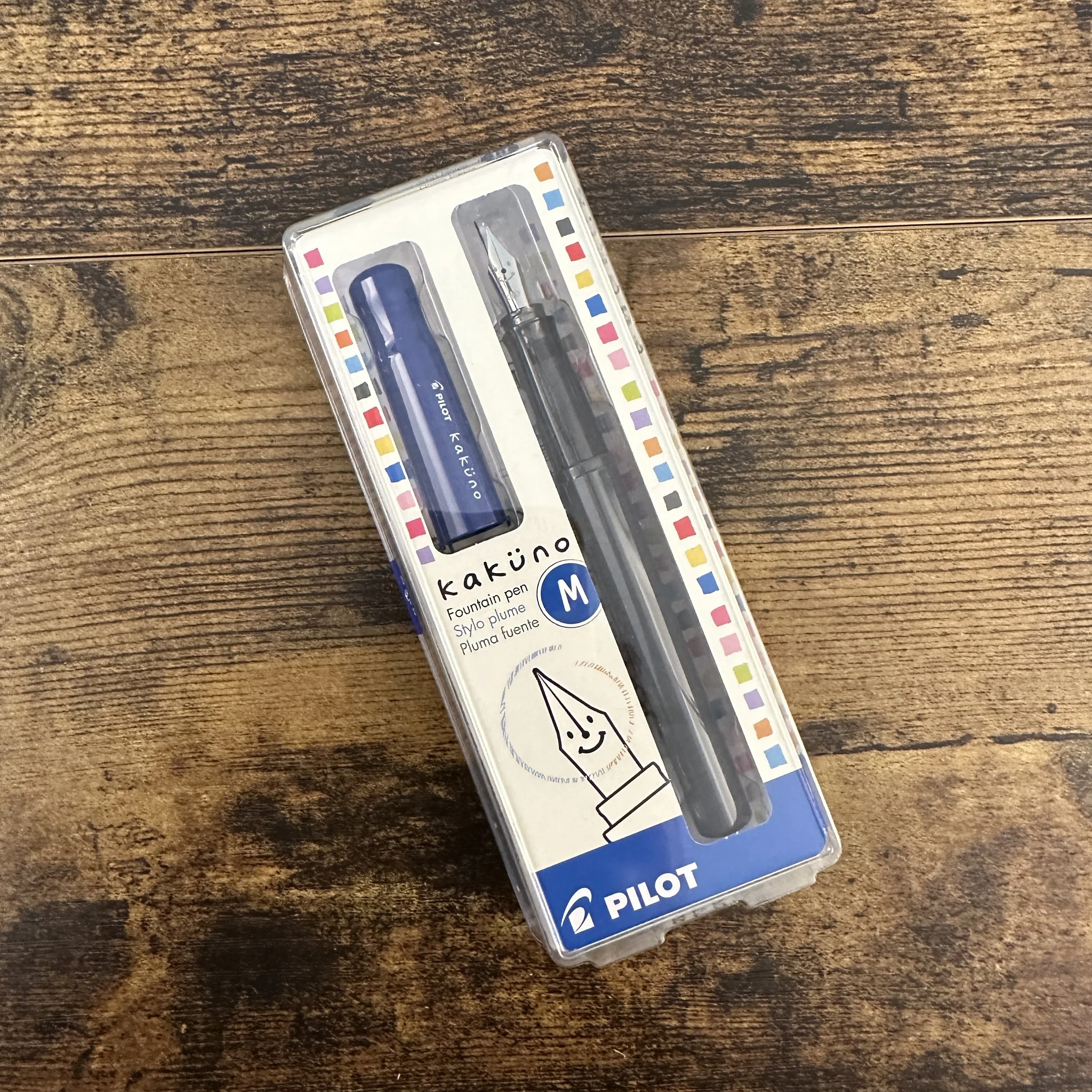 Pilot Kakuno Navy Grey