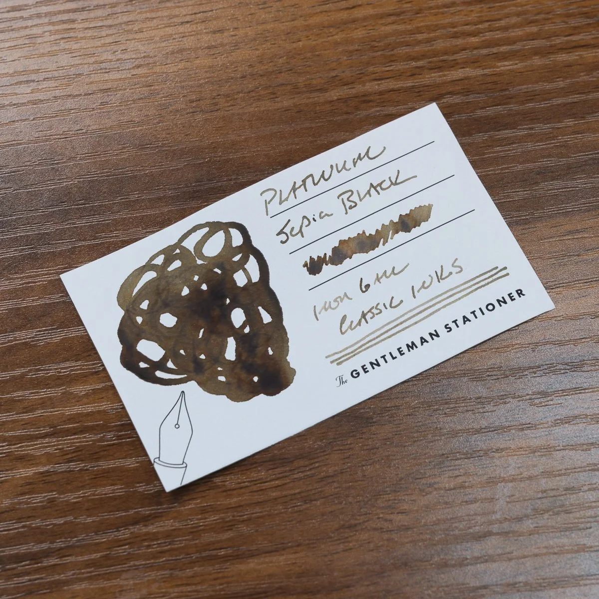Platinum Classic Inks Sepia Black