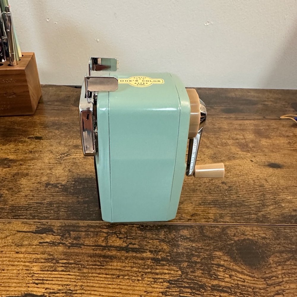 CARL Pencil Sharpener Angel 5 Premium 3 A5PR3-U Made In Japan Light Green Light Blue Cream Pink I.1243343376