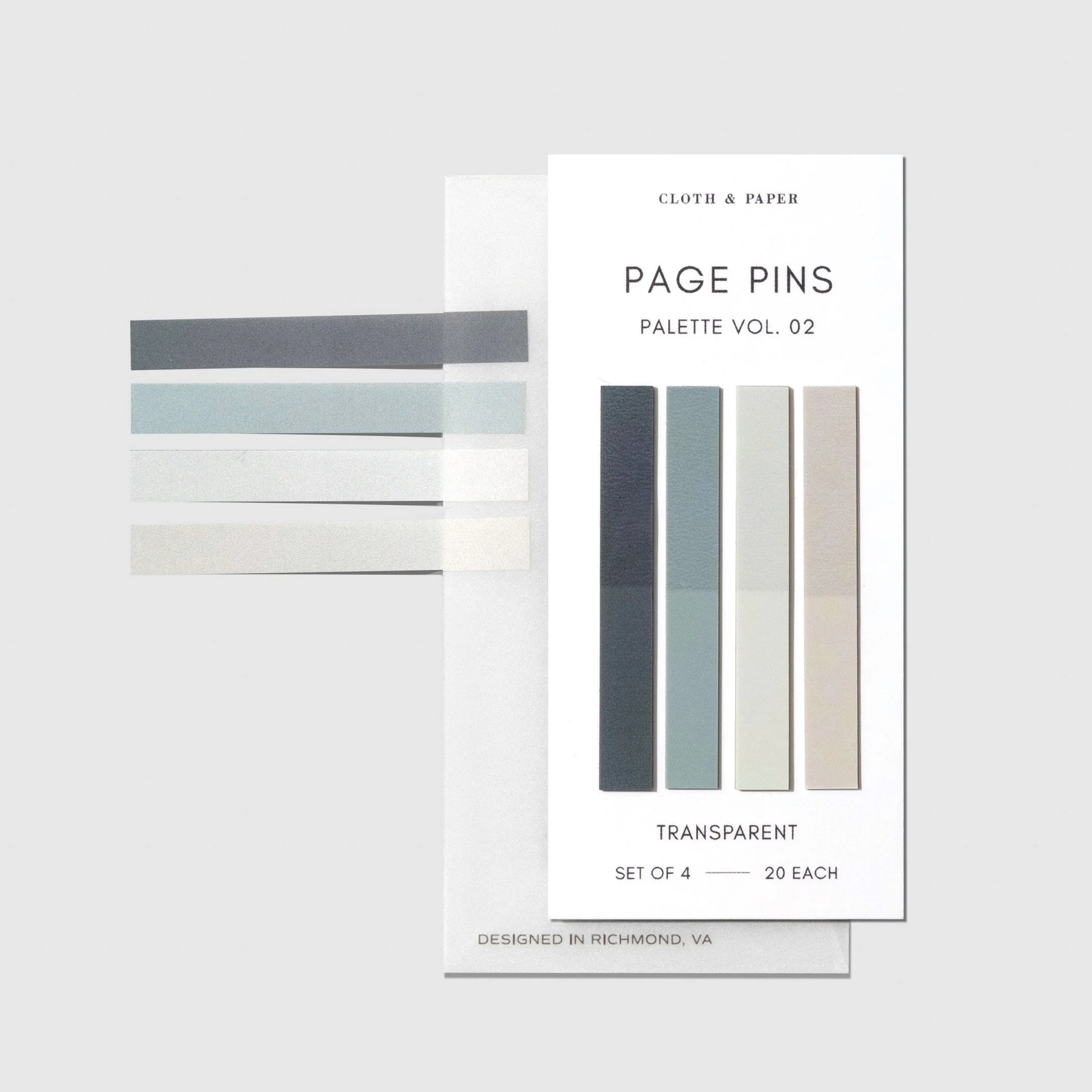 Cloth & Paper Page Pins 2
