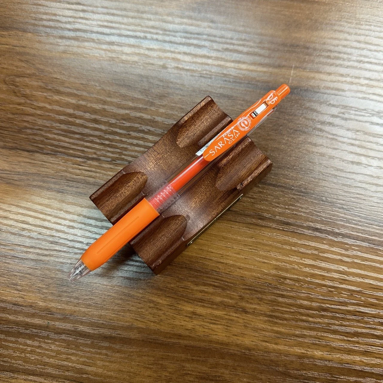 Zebra Sarasa Clip Red Orange