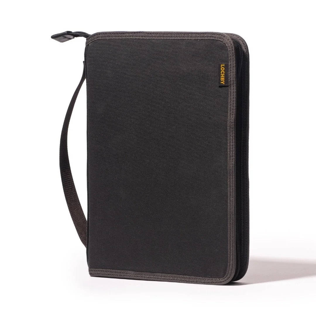 Lochby Field Folio B5 Charcoal Gold