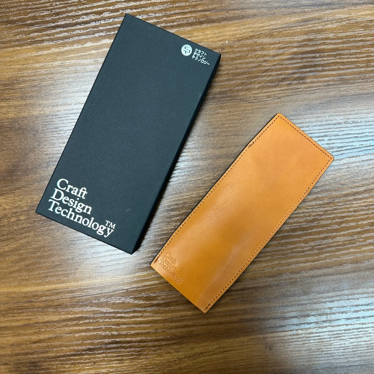 Craft Design Technology Leather Pen Sleeves Camel