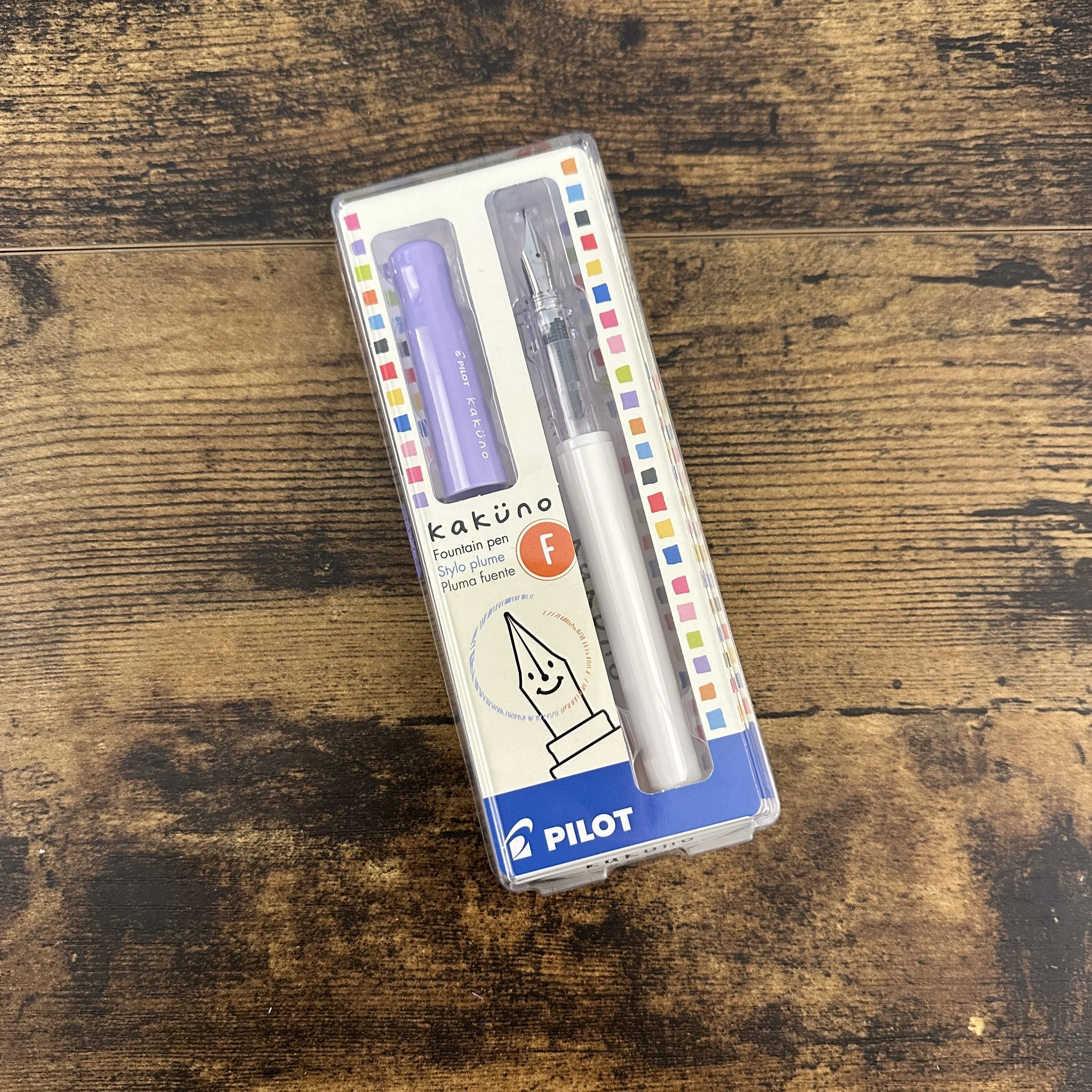 Pilot Kakuno Purple White