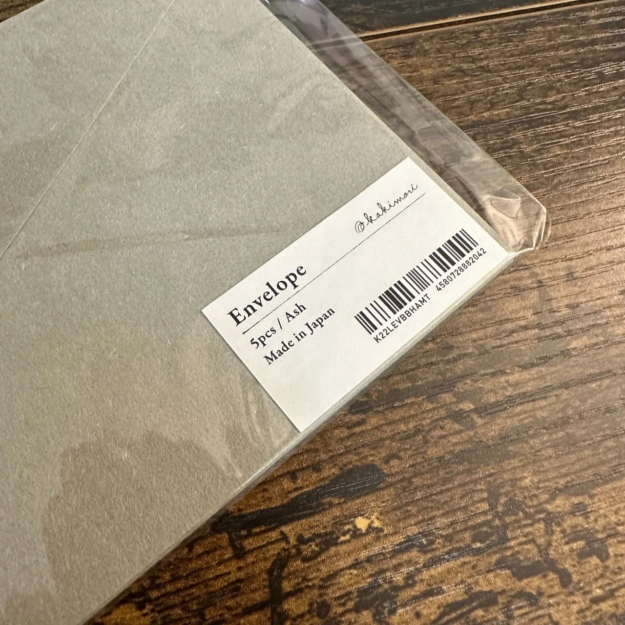 Kakimori Envelopes Ash