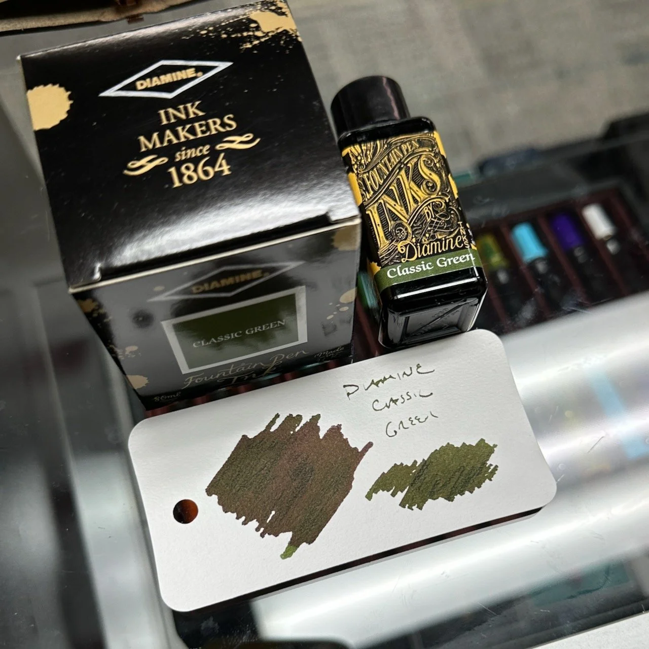 Diamine Classic Green Swatch