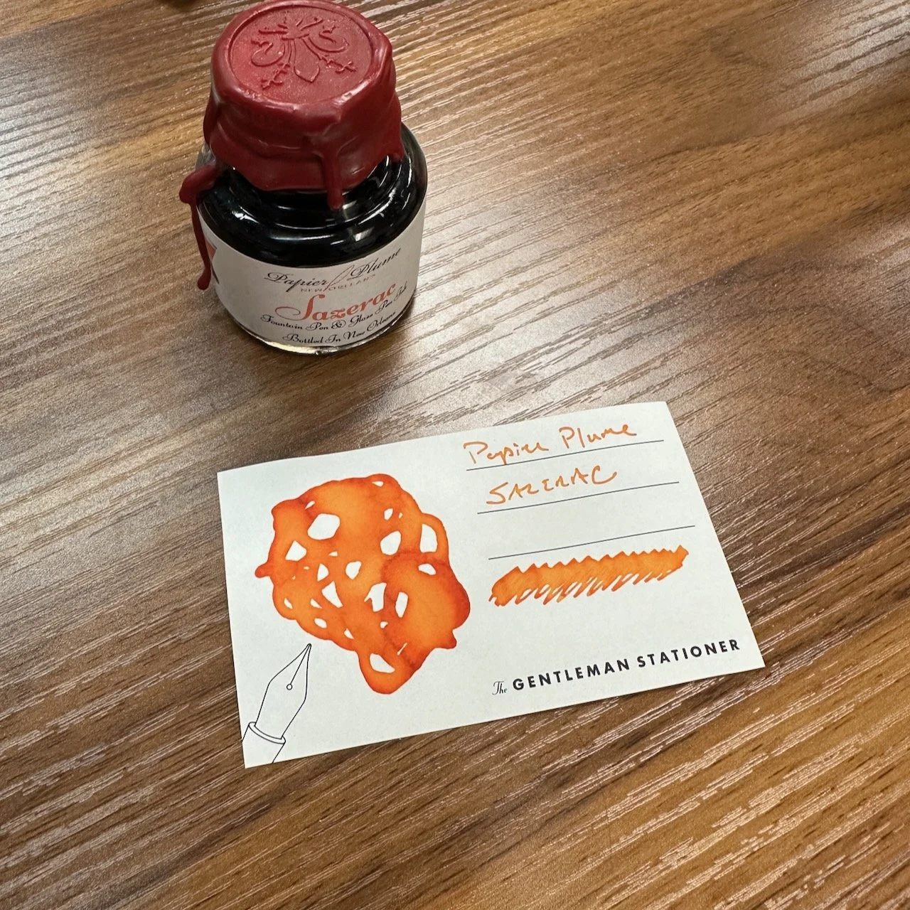 Papier Plume Sazerac