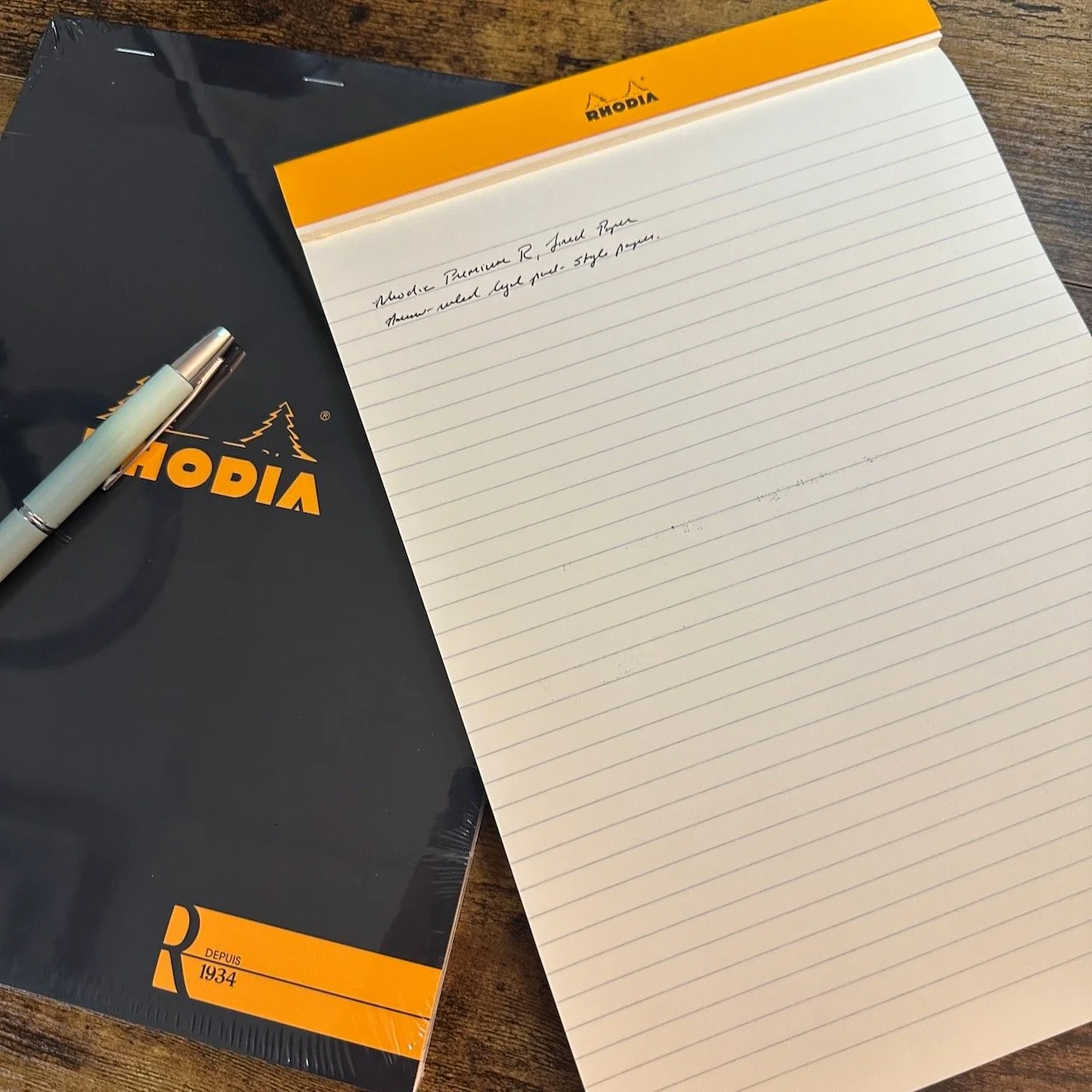 Rhodia R Premium Writing Pads Lined