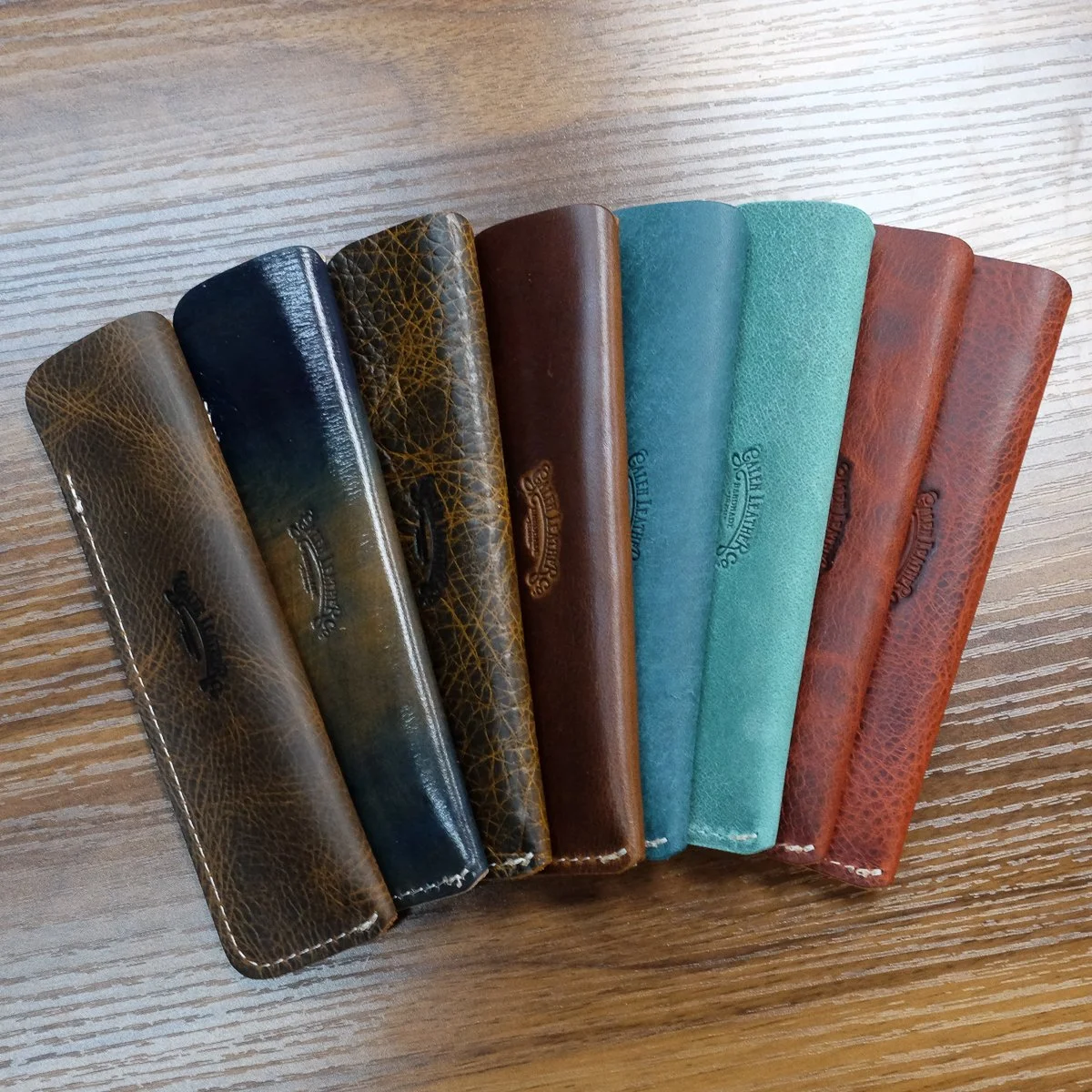 Galen Leather Single Pen Sleeves