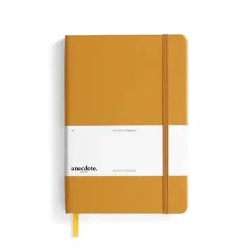 Evergreen Dotted Notebook Mustard