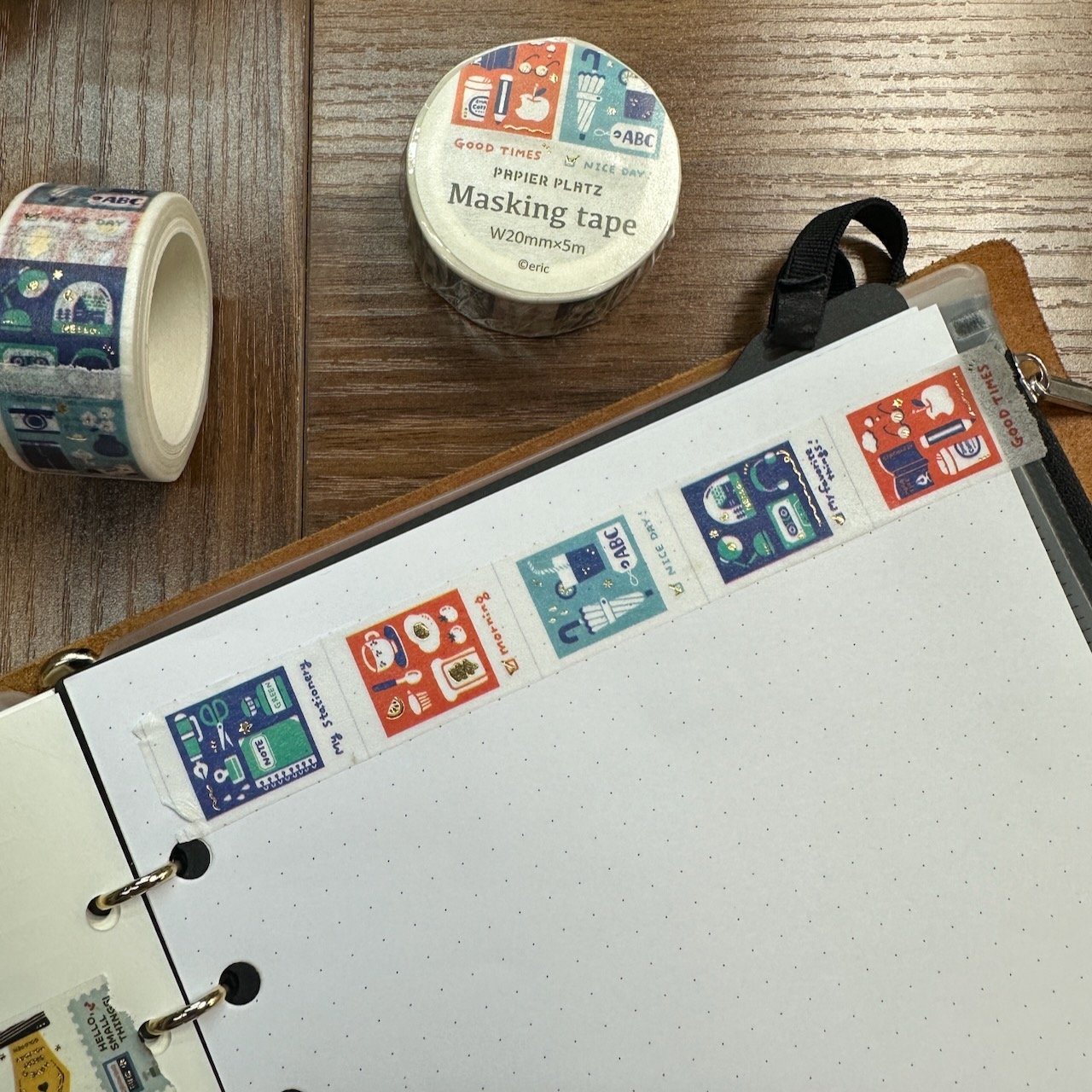 Papier Platz x Eric Washi Tapes Films