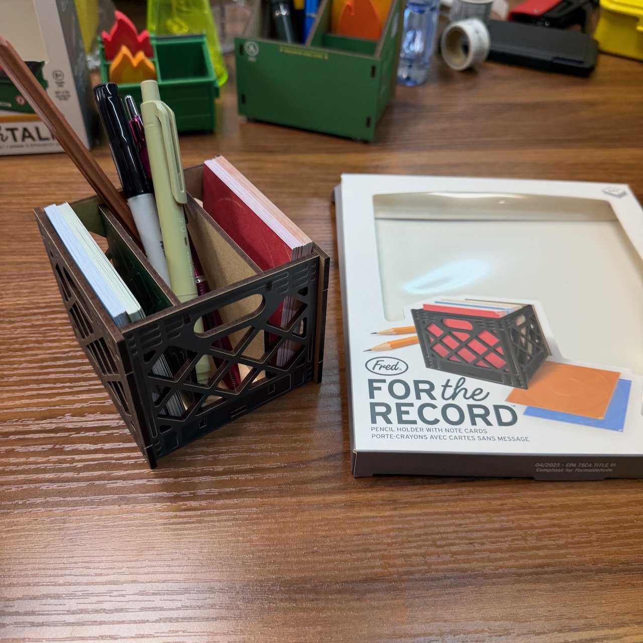 Fred & Friends For the Record Desk Caddy