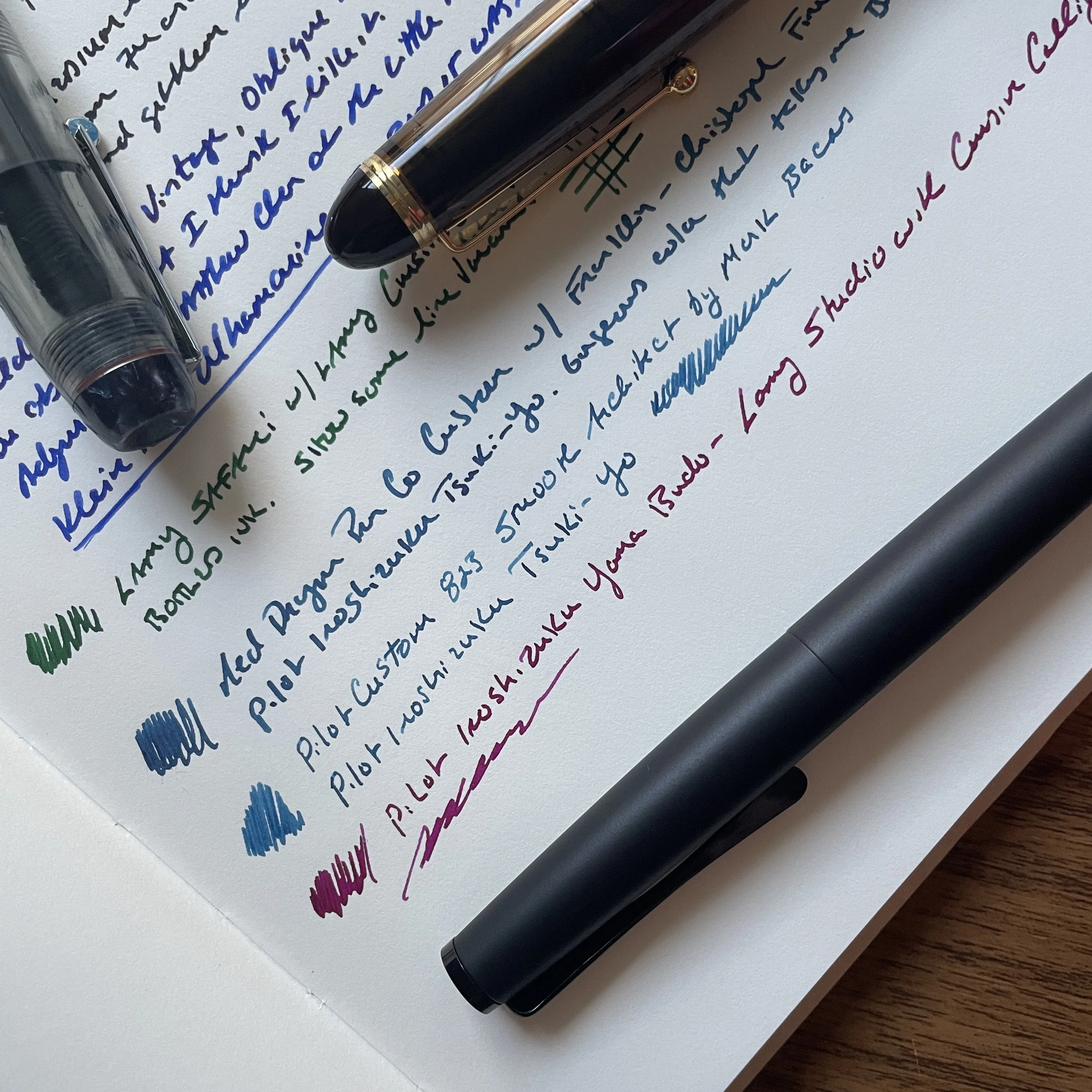 Workhorse Inks: Exploring Iroshizuku in Full (As in, the Entire Line) — The  Gentleman Stationer