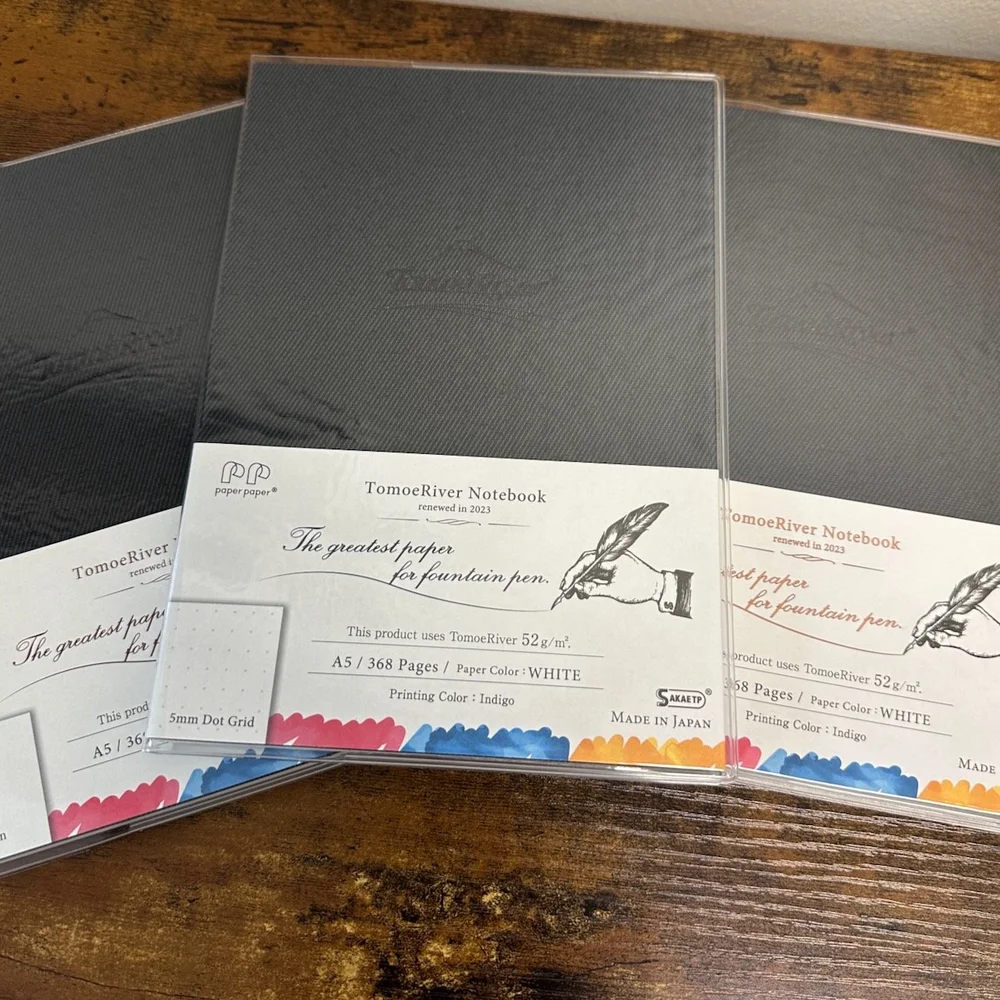 Tomoe River Paper A5 Hardcover Notebooks (52gsm Sanzen