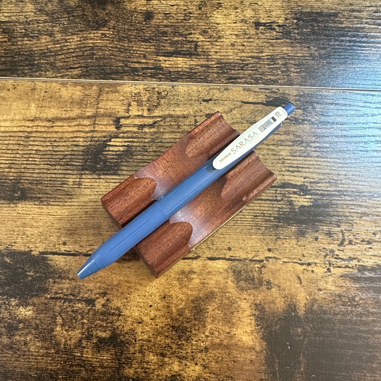 Zebra Sarasa Clip Gel Pen .5mm Blue Grey