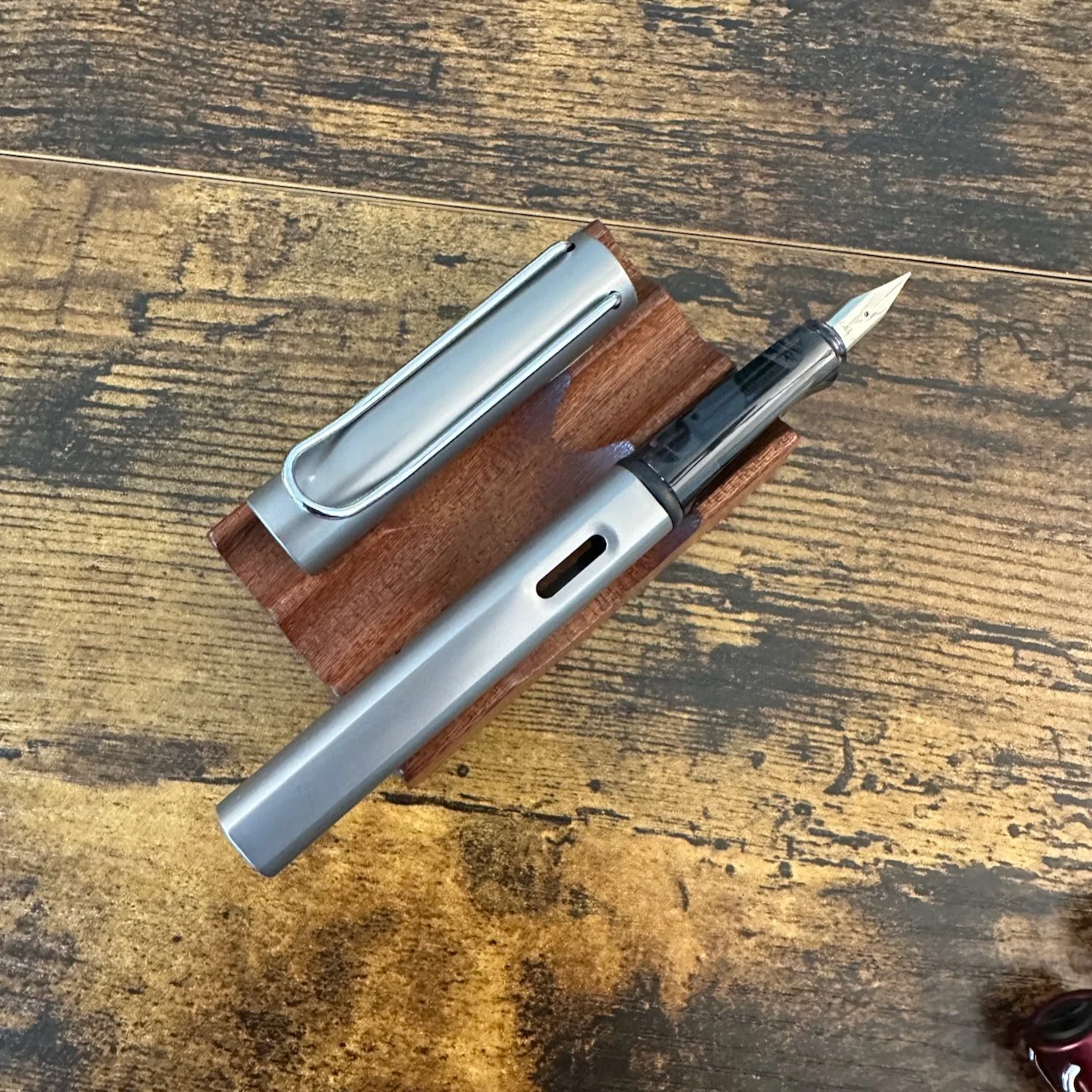 Porte-mine LAMY AL-star Turmaline - Corps Aluminium Léger, Grip Transparent - Mine 0.5 Mm Et Gomme Incluses
