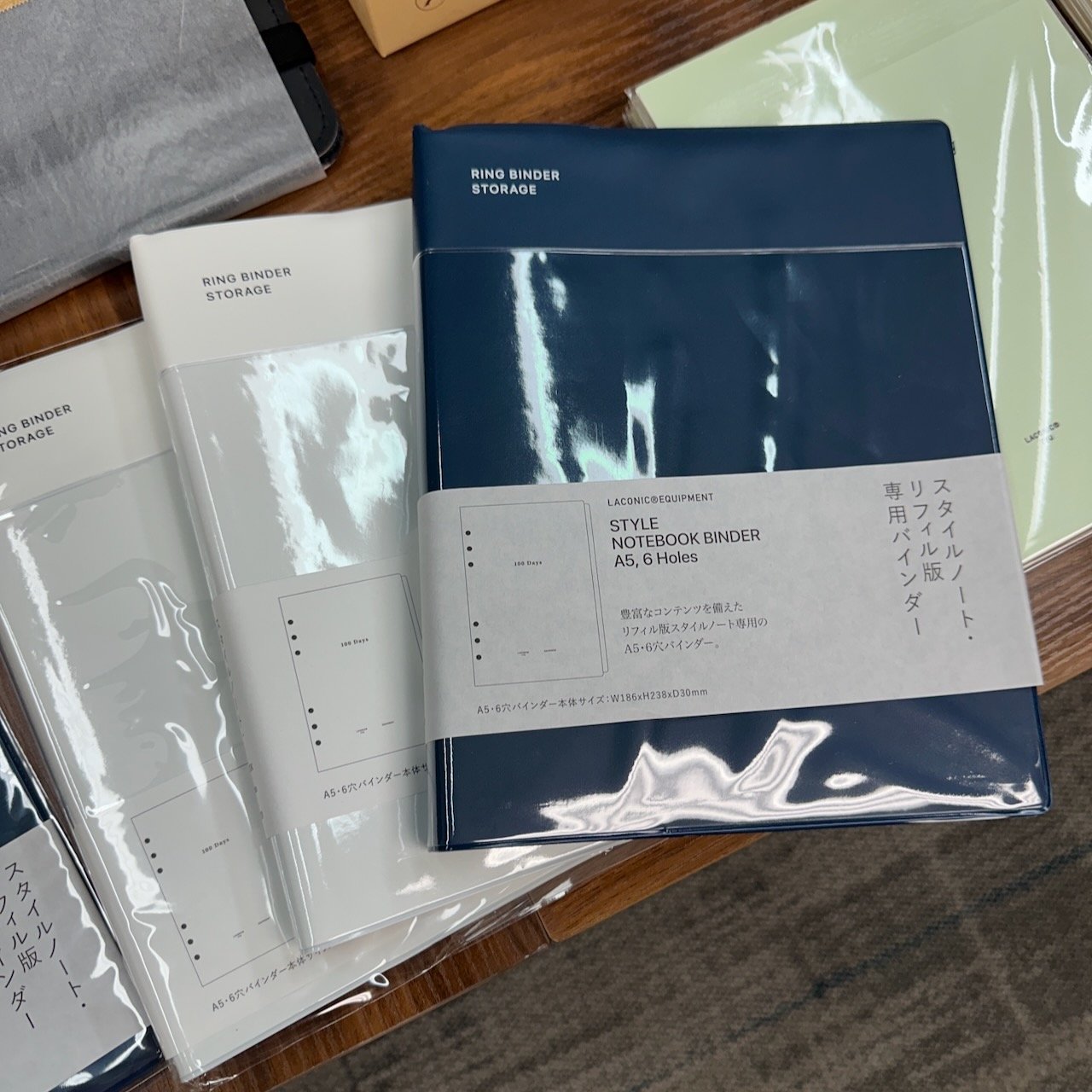 Laconic 6-Ring Binders in A5