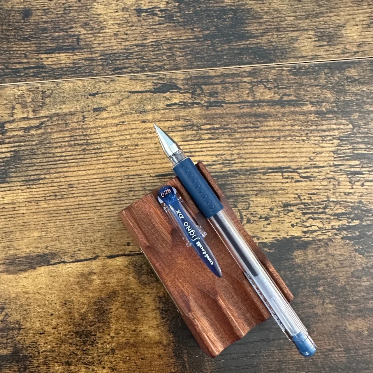 Uni Signo DX Gel Pens .28mm Blue-Black