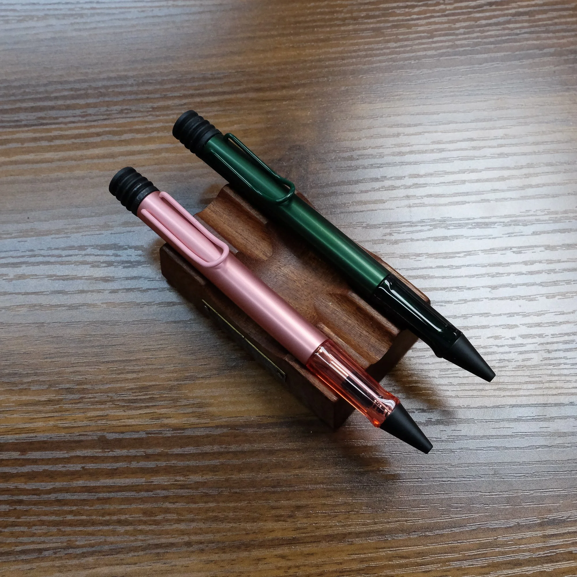 Lamy AL-Star Pine and Flamingo Ballpoints