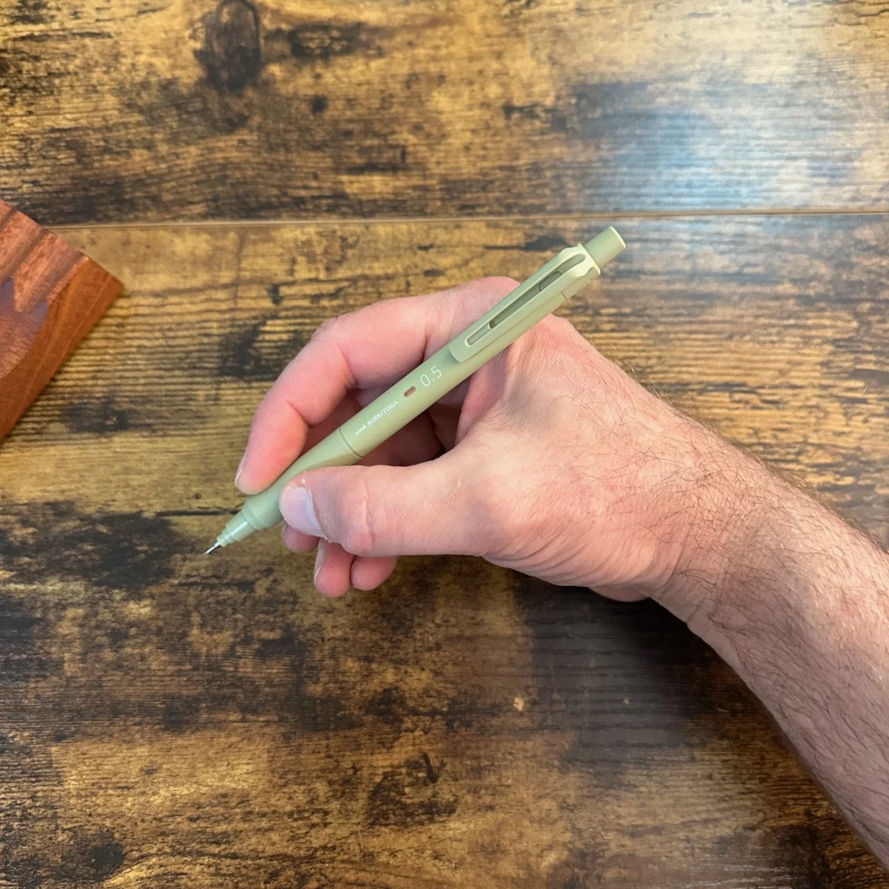 Uni Kuru Toga KS Mechanical Pencils In Hand