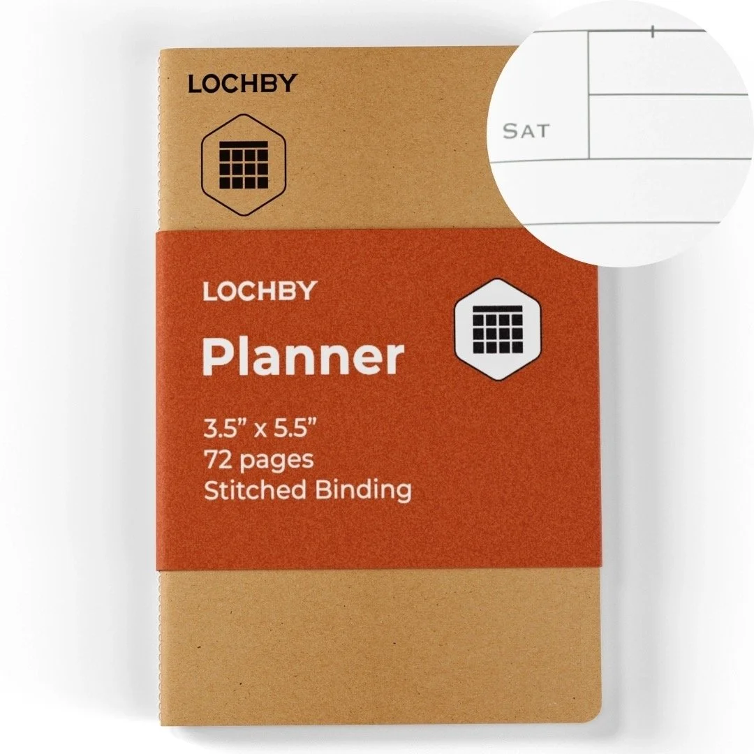 Lochby Pocket Planner Notebook