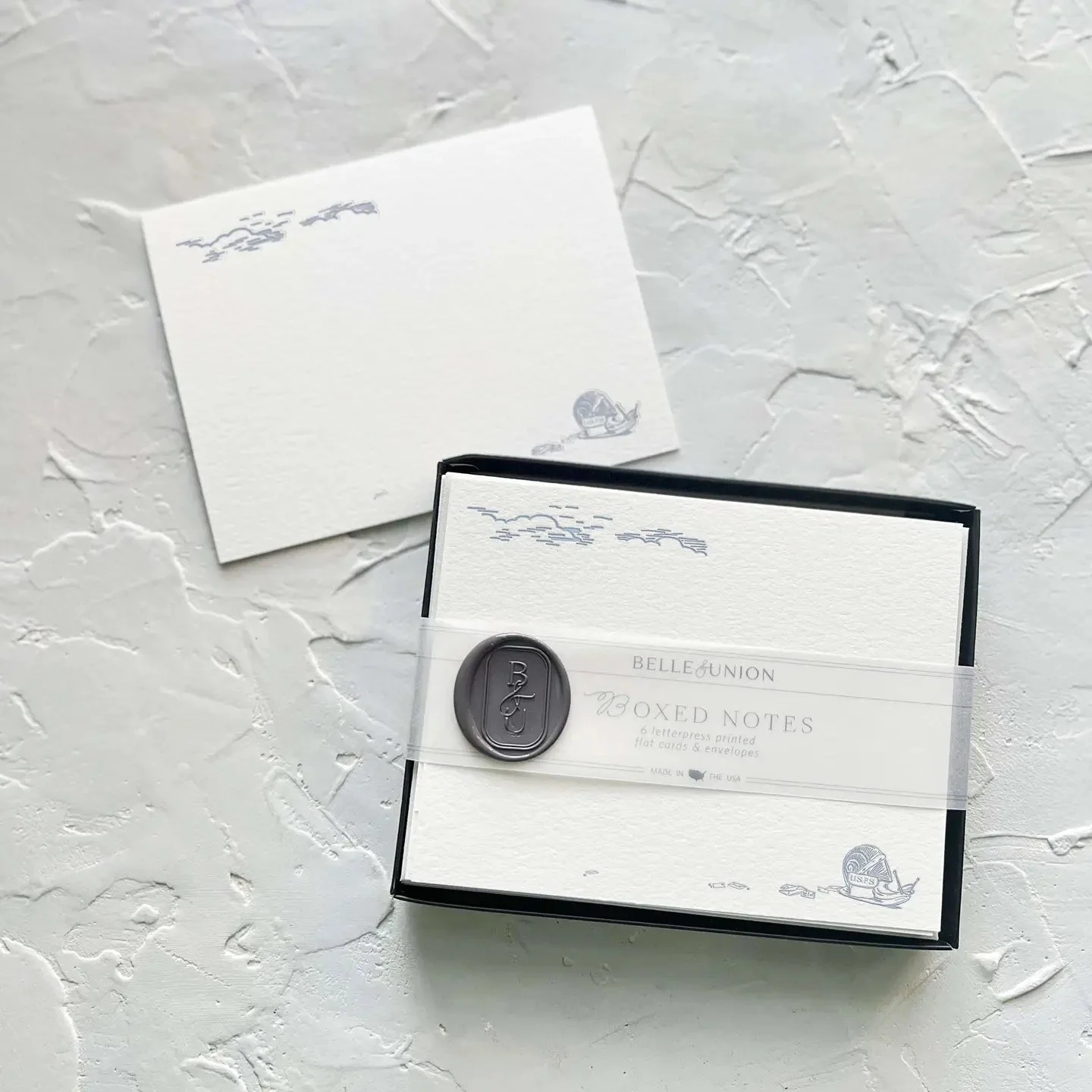 Belle & Union Boxed Notes Snail Mail